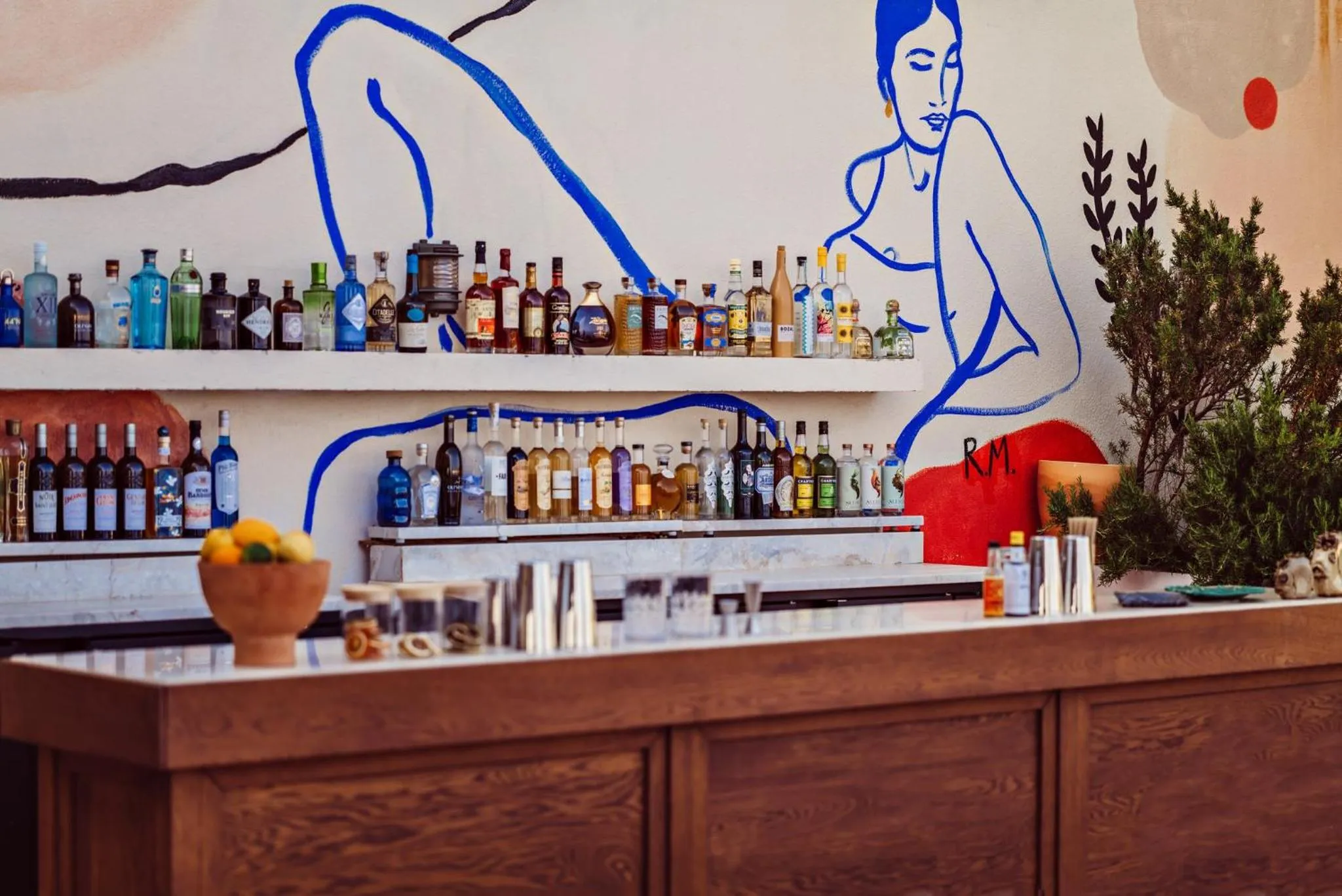 Restaurant/places to eat in Les Roches Rouges, a Beaumier hotel