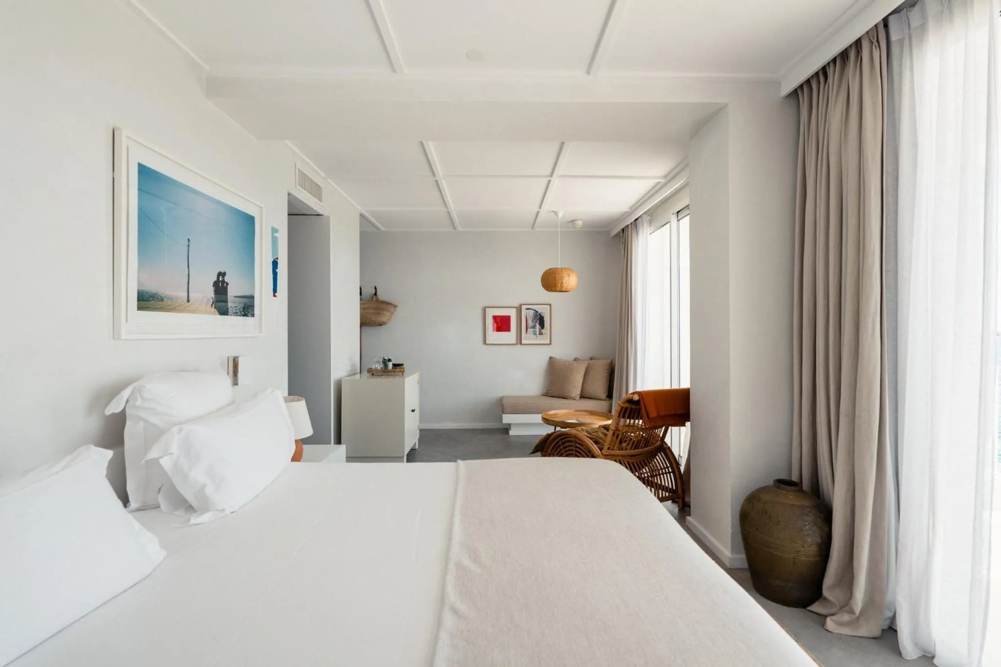 Photo of the whole room, Bed in Les Roches Rouges, a Beaumier hotel