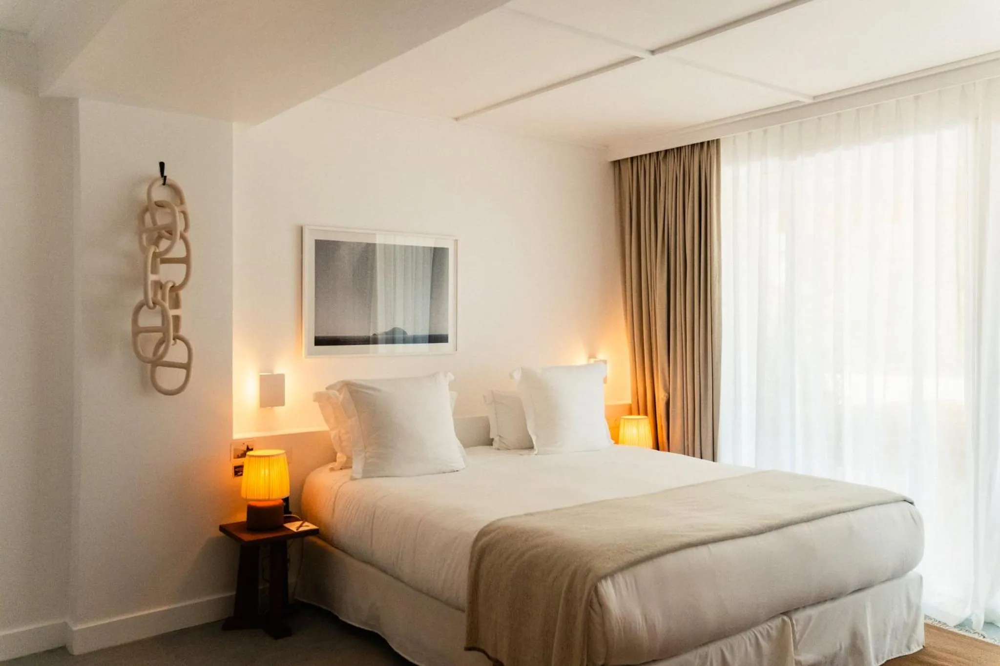 Photo of the whole room, Bed in Les Roches Rouges, a Beaumier hotel