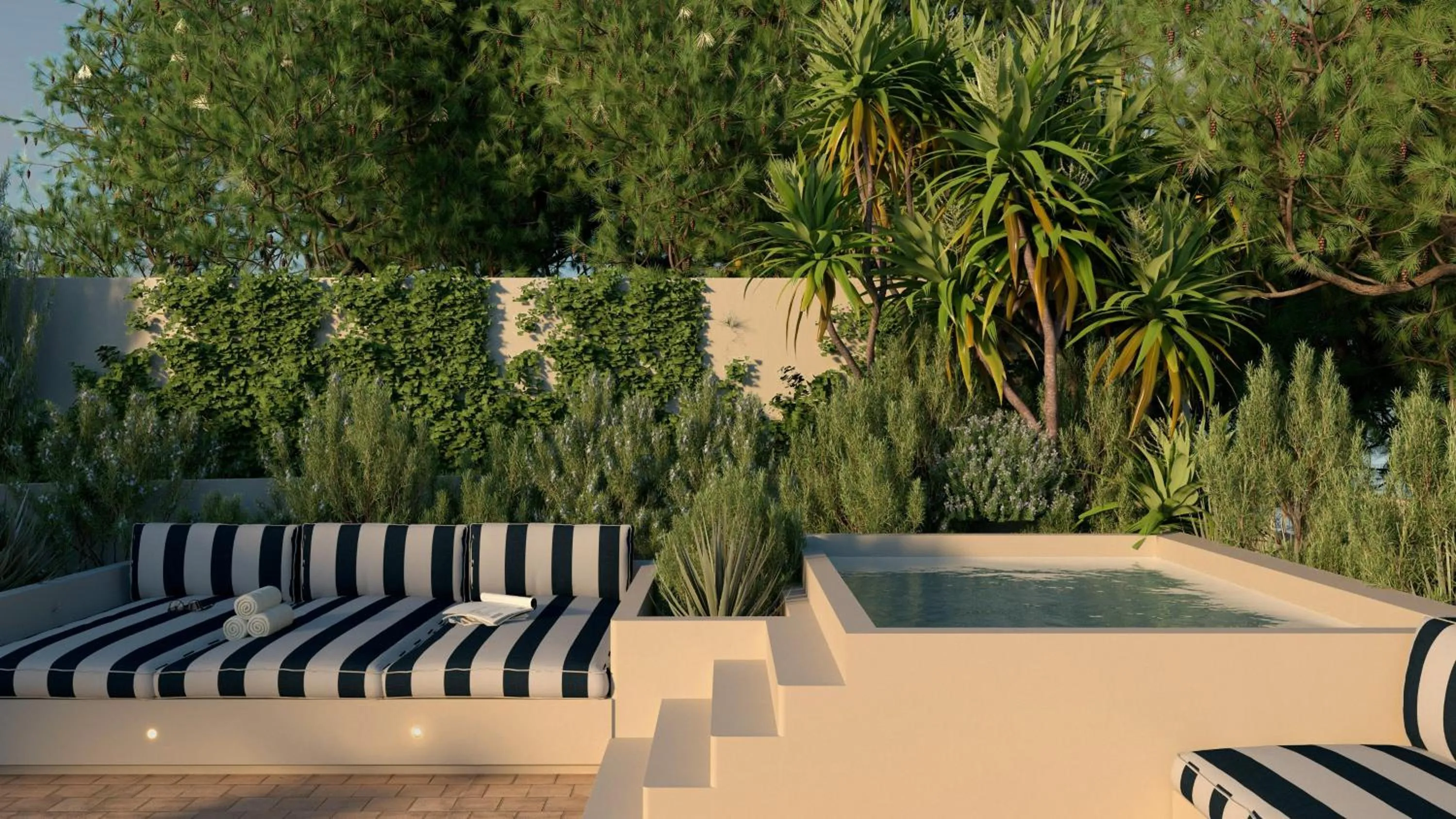 Bedroom in Les Roches Rouges, a Beaumier hotel