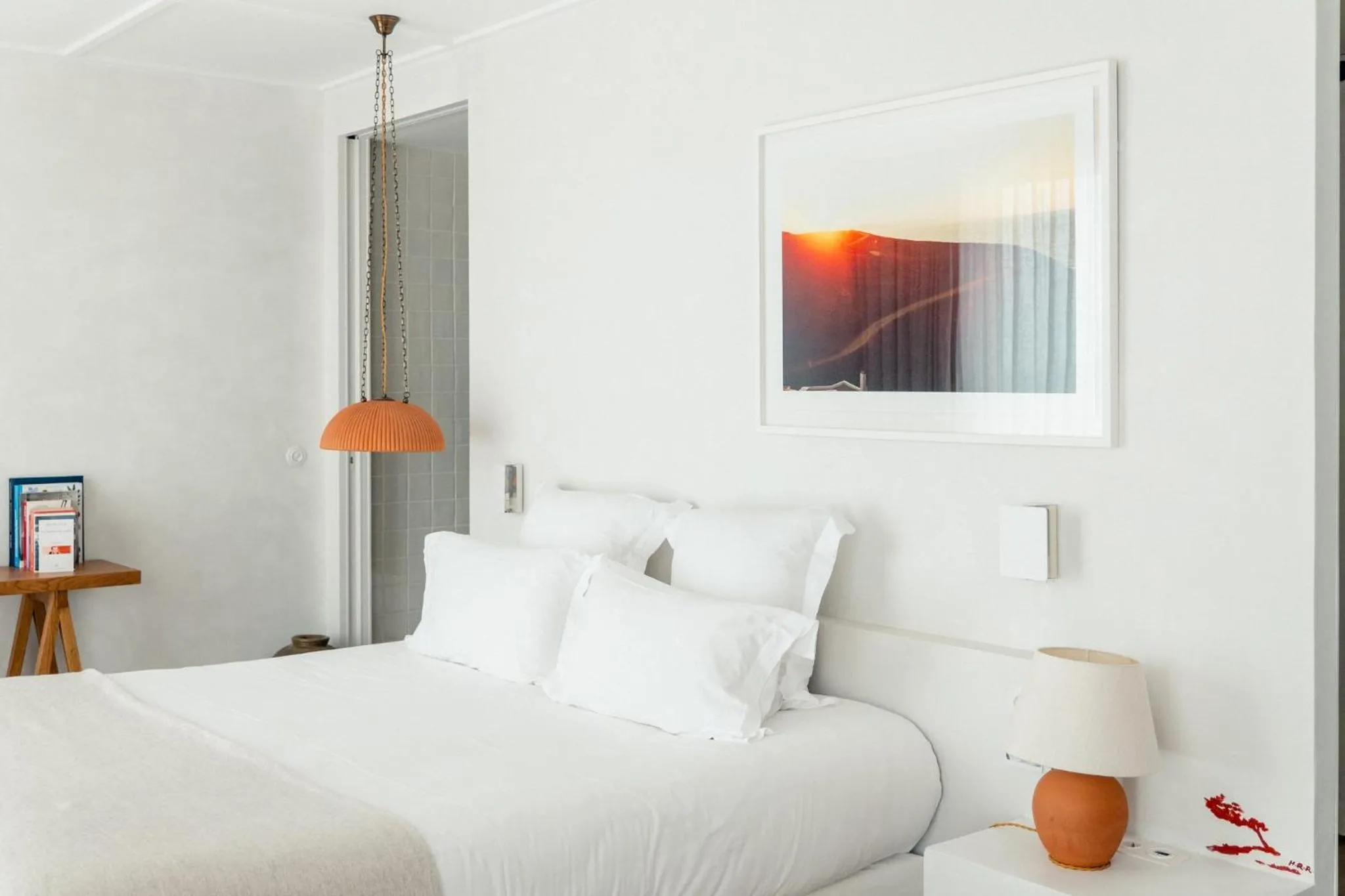 Photo of the whole room, Bed in Les Roches Rouges, a Beaumier hotel