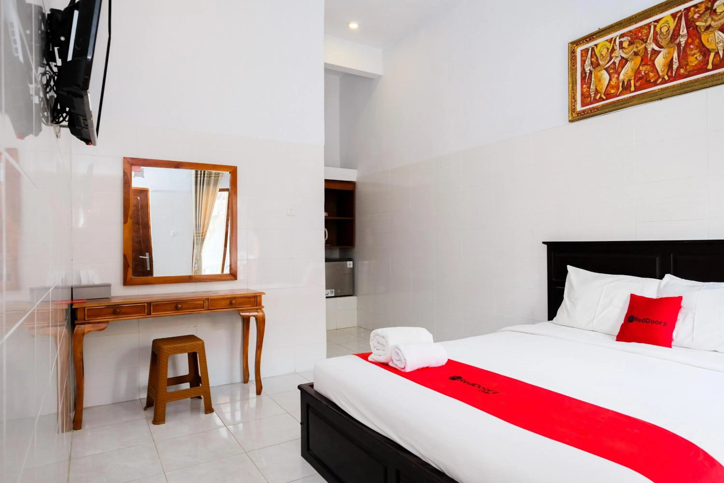 Bedroom, Bed in RedDoorz Plus @ Singaraja