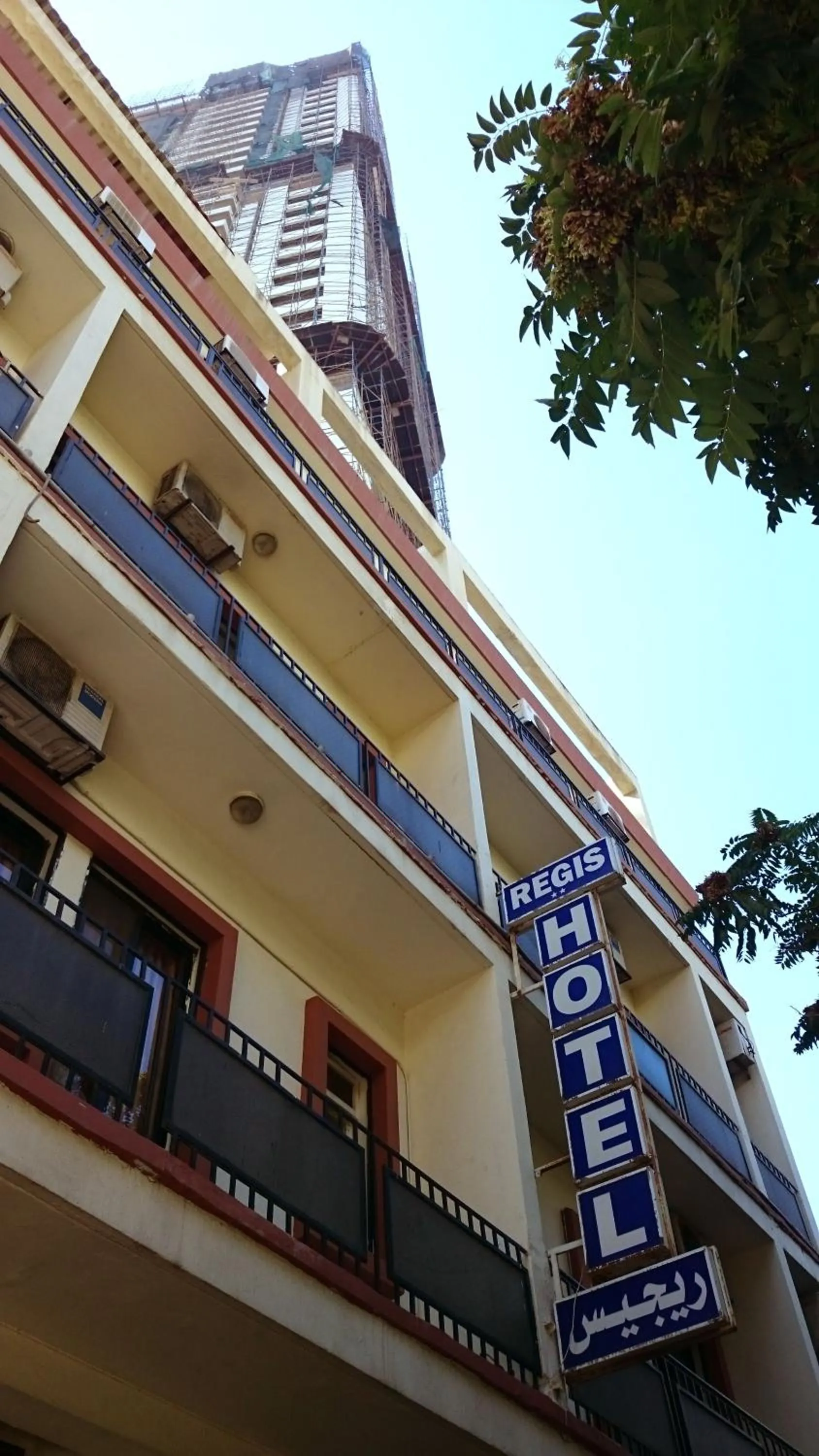 Property building in Regis Hotel