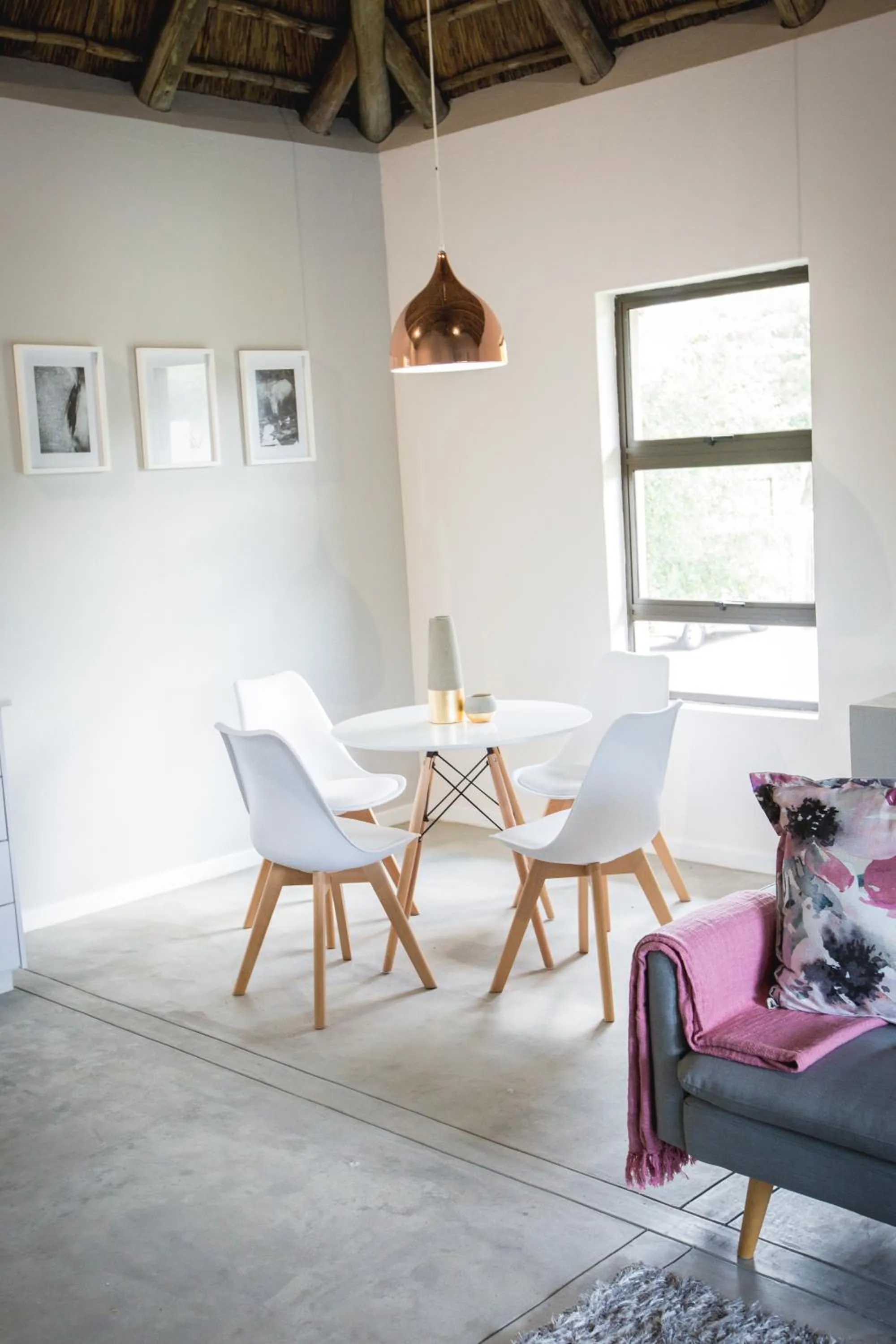 Dining area in Maya Manor