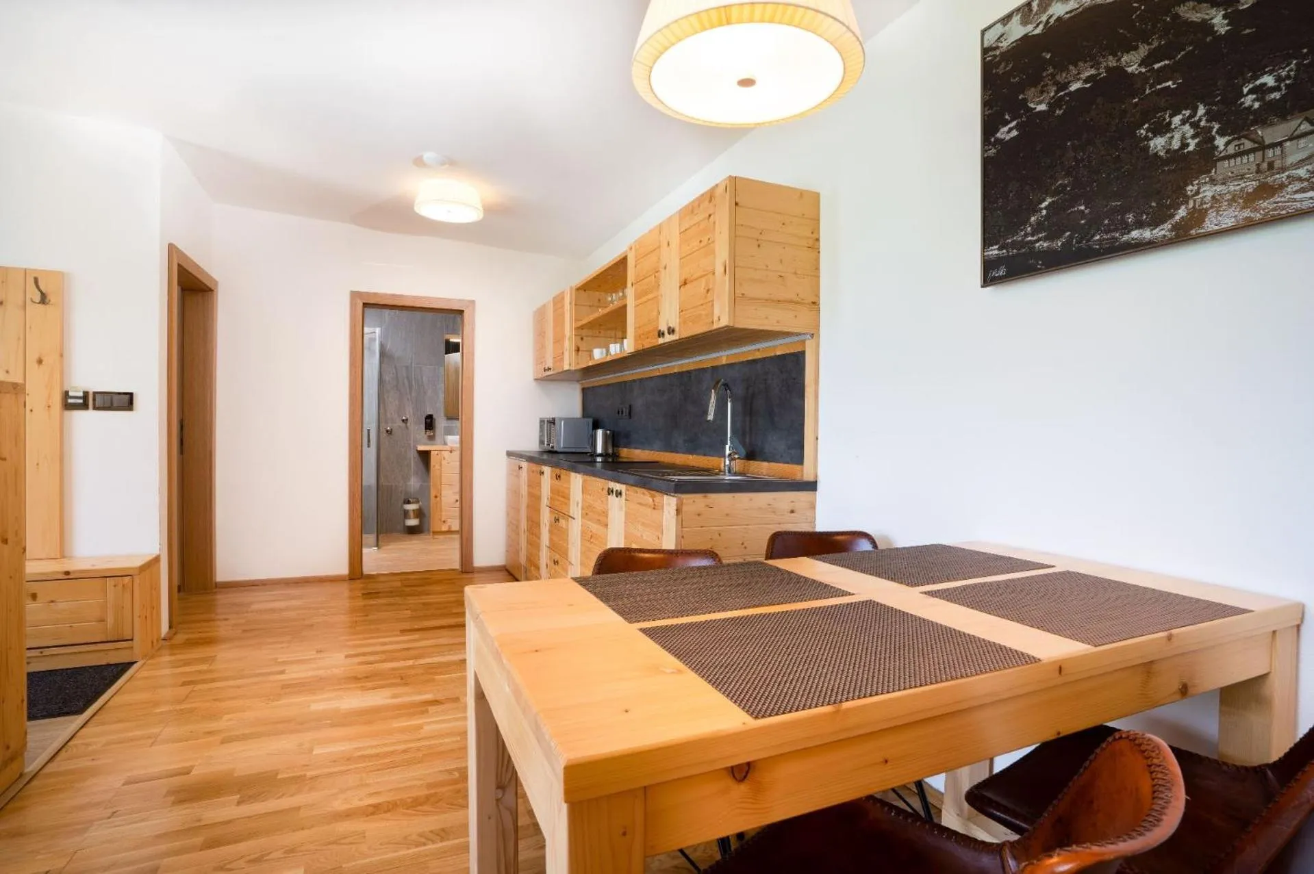 Kitchen or kitchenette in Natur Resort