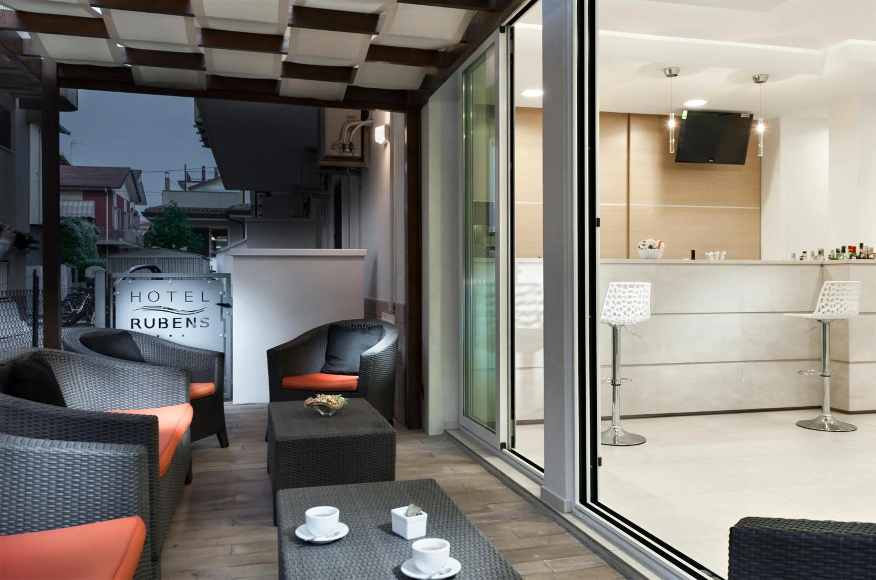 Balcony/Terrace in Hotel Rubens