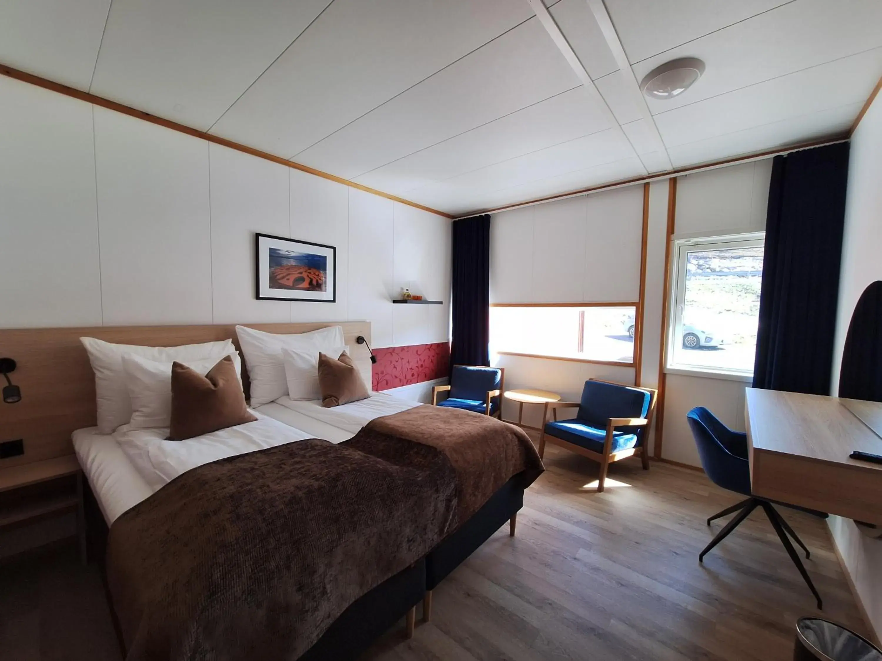 Budget Twin Room in Tjeldsundbrua Hotel Budget Twin Room in Tjeldsundbrua Hotel