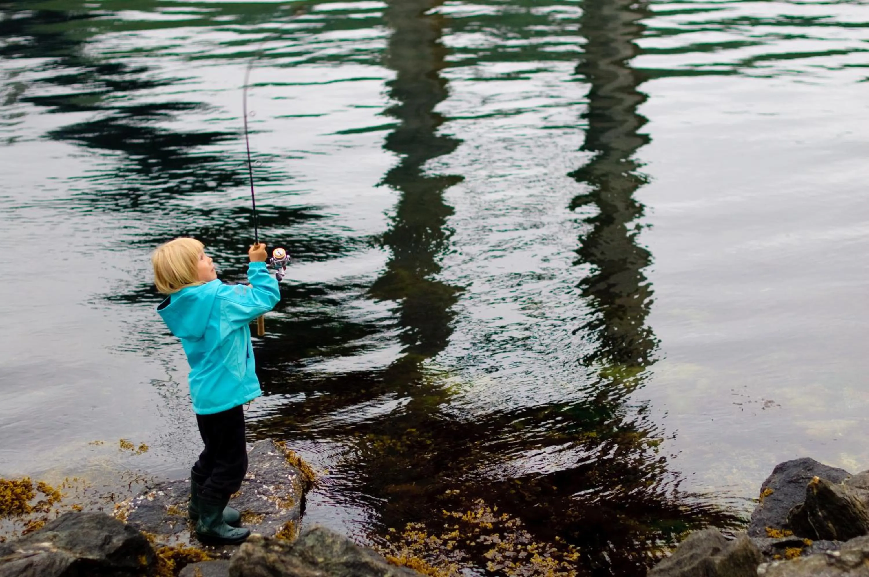 Fishing in Tjeldsundbrua Hotel