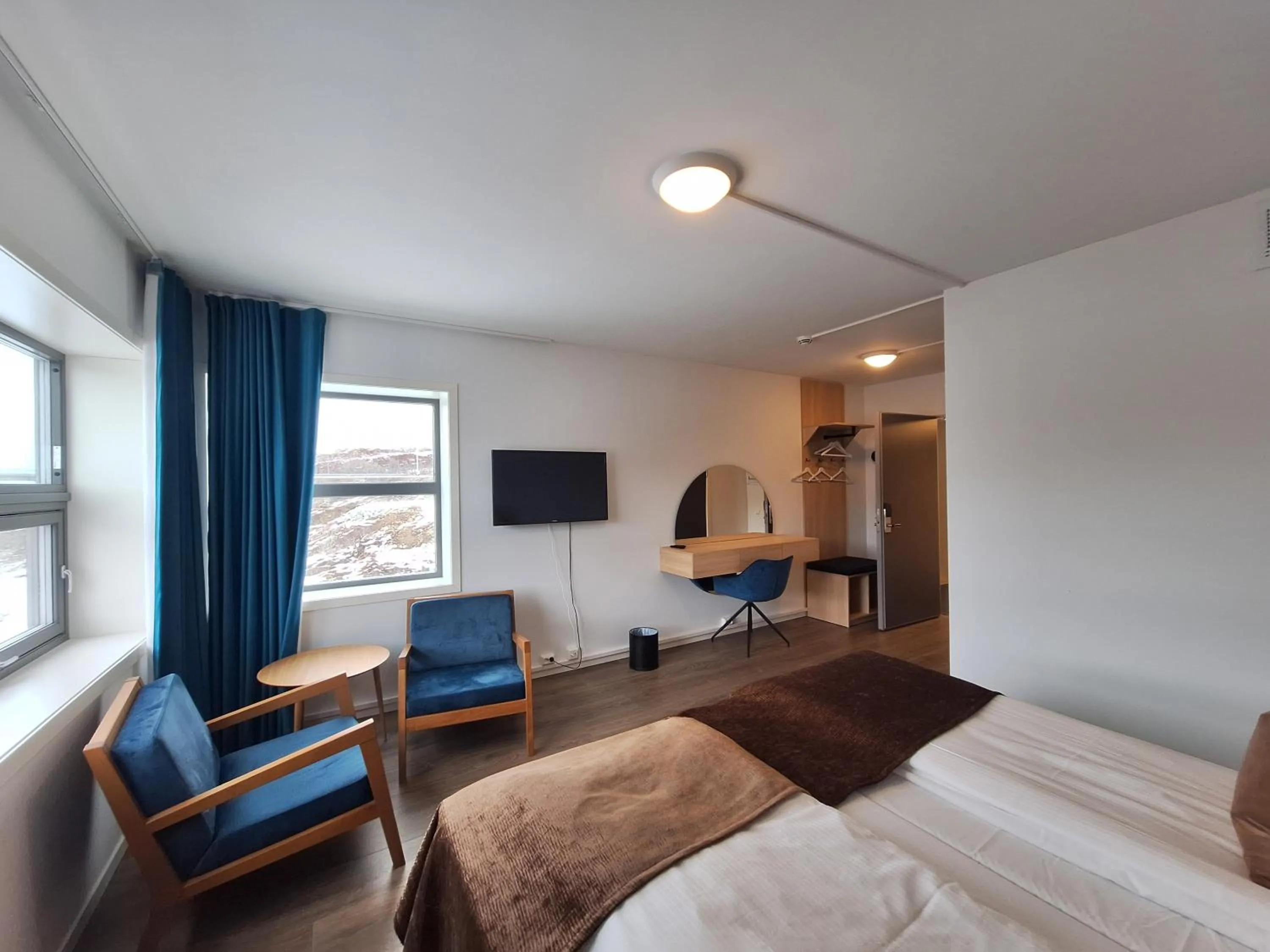 Bedroom, Bed in Tjeldsundbrua Hotel