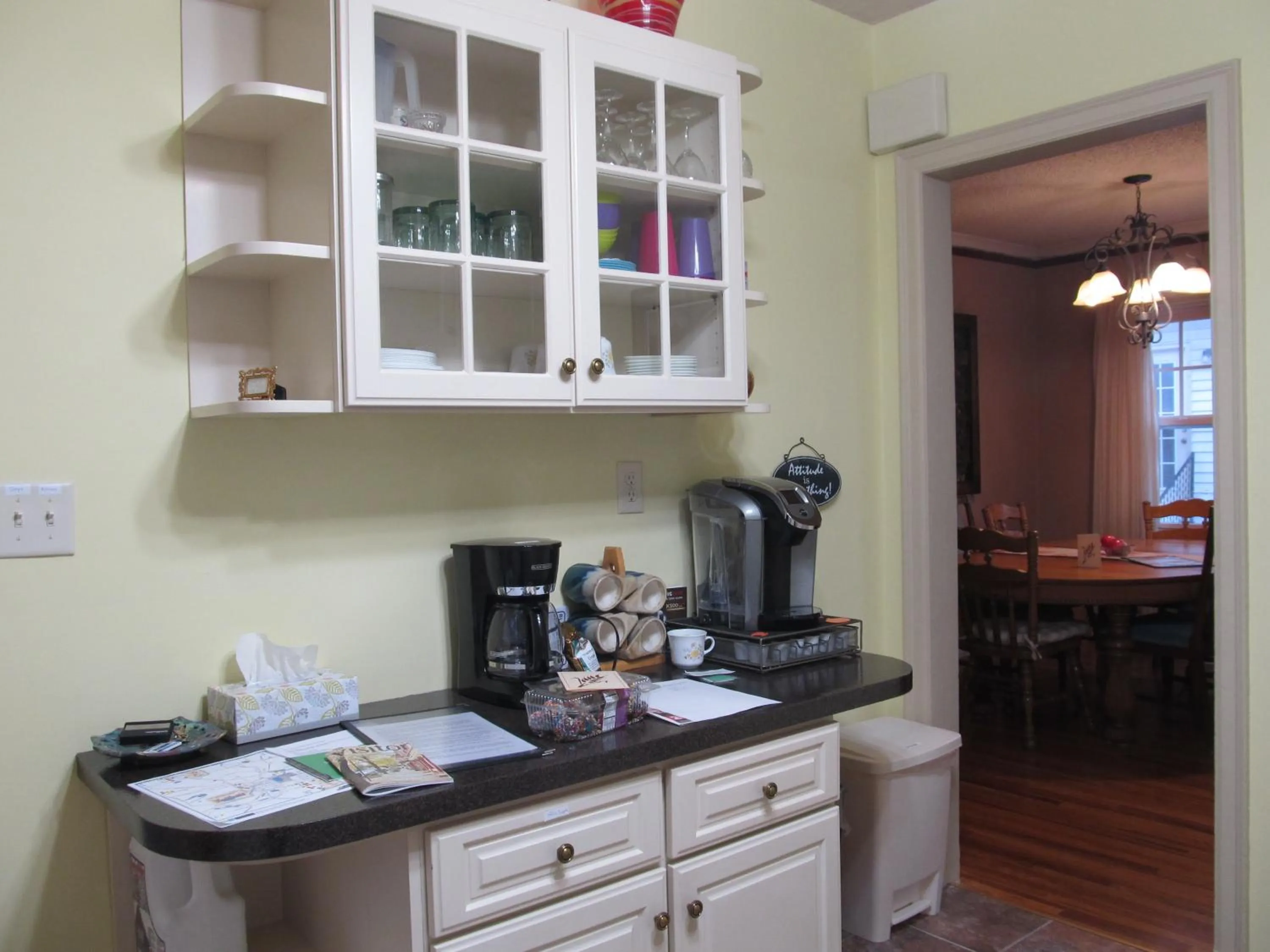 Kitchen or kitchenette in Covered By Faith Rentals -Storybook Home