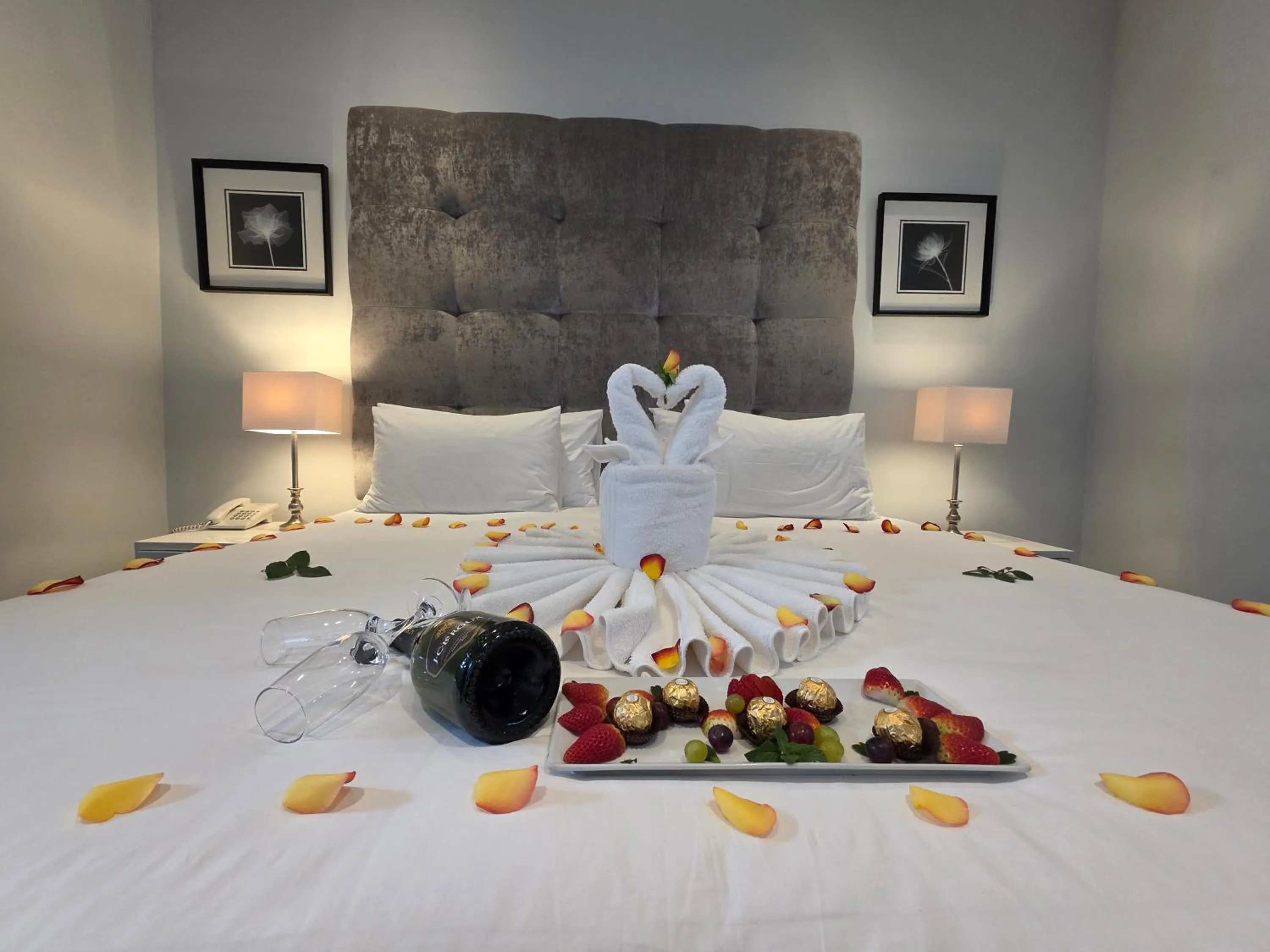 Bed in Three Boutique Hotel