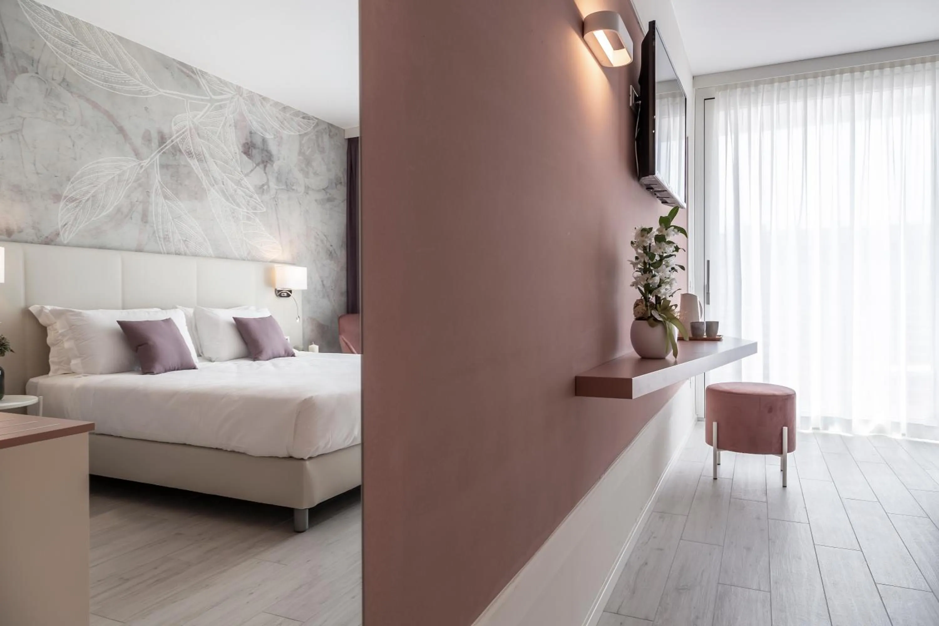 Bedroom, Bed in Hotel Amburgo