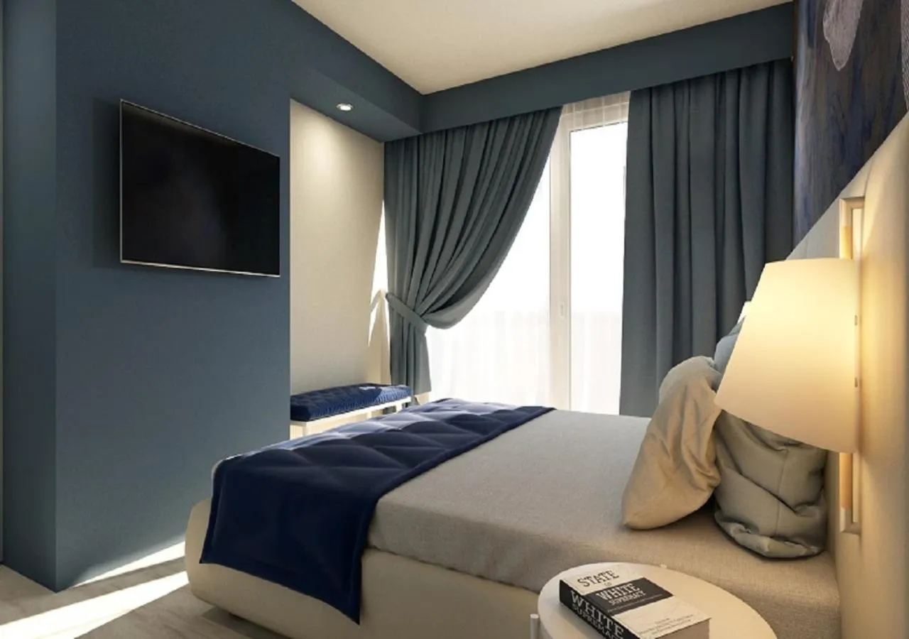 TV and multimedia, Bed in Hotel Amburgo