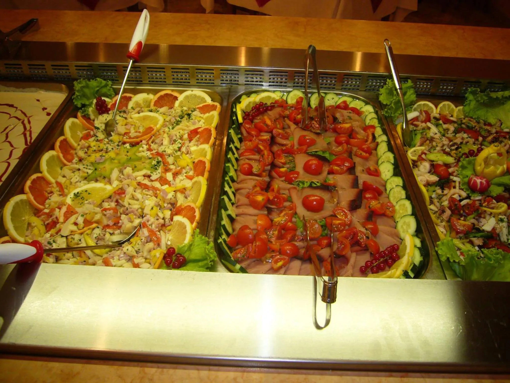 Restaurant/places to eat in Hotel Amburgo