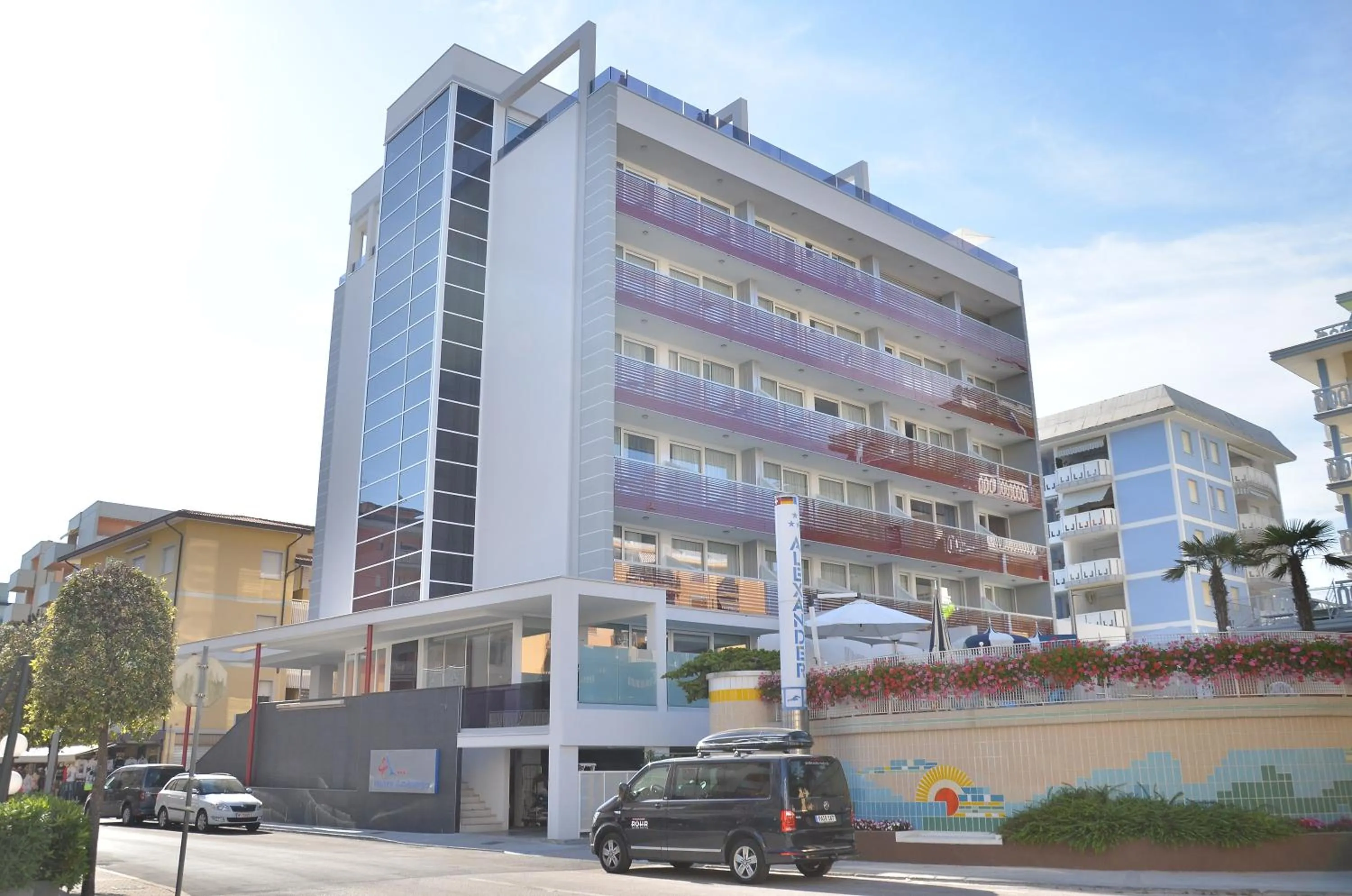 Property building in Hotel Amburgo