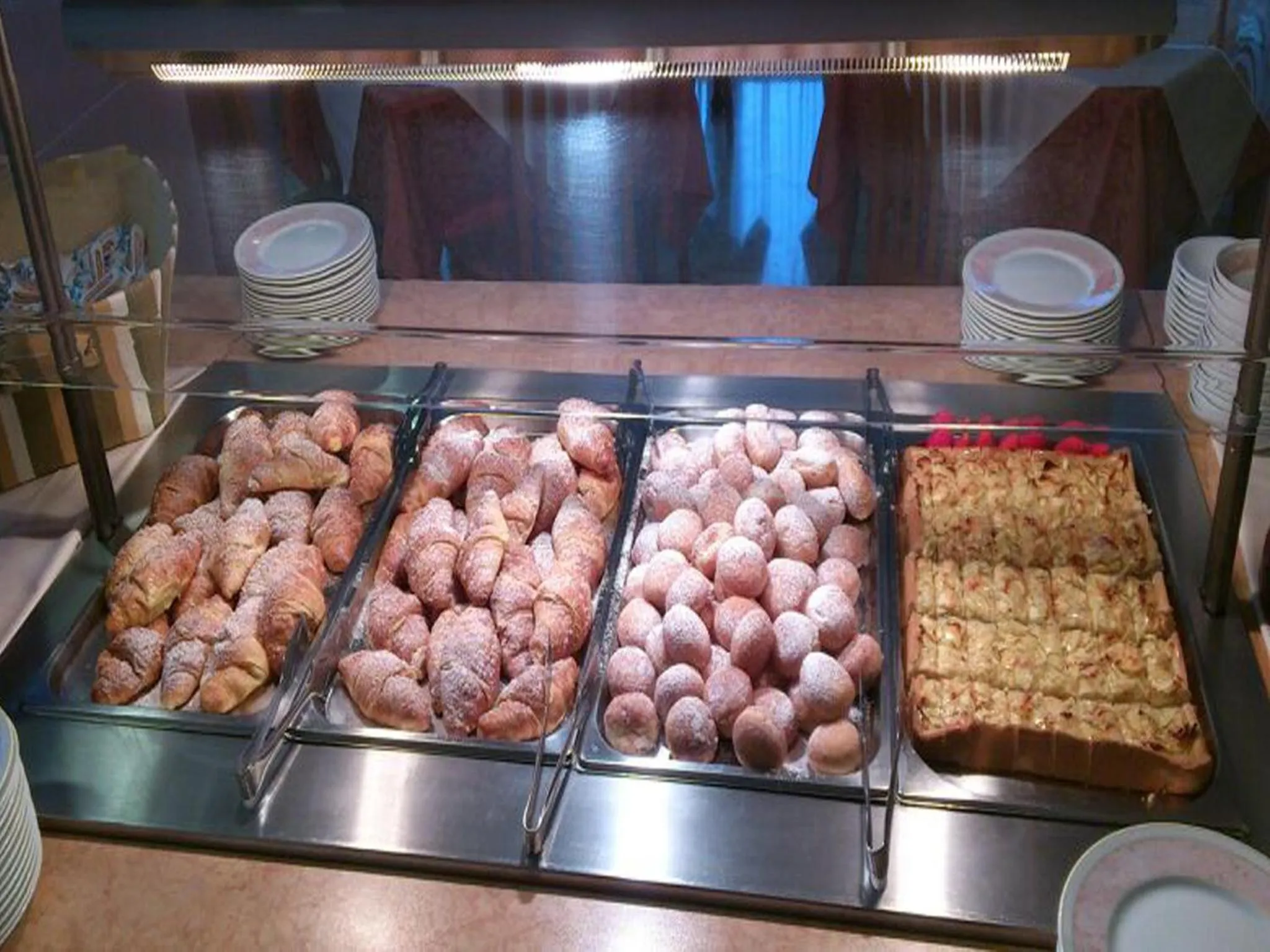 Food close-up in Hotel Amburgo