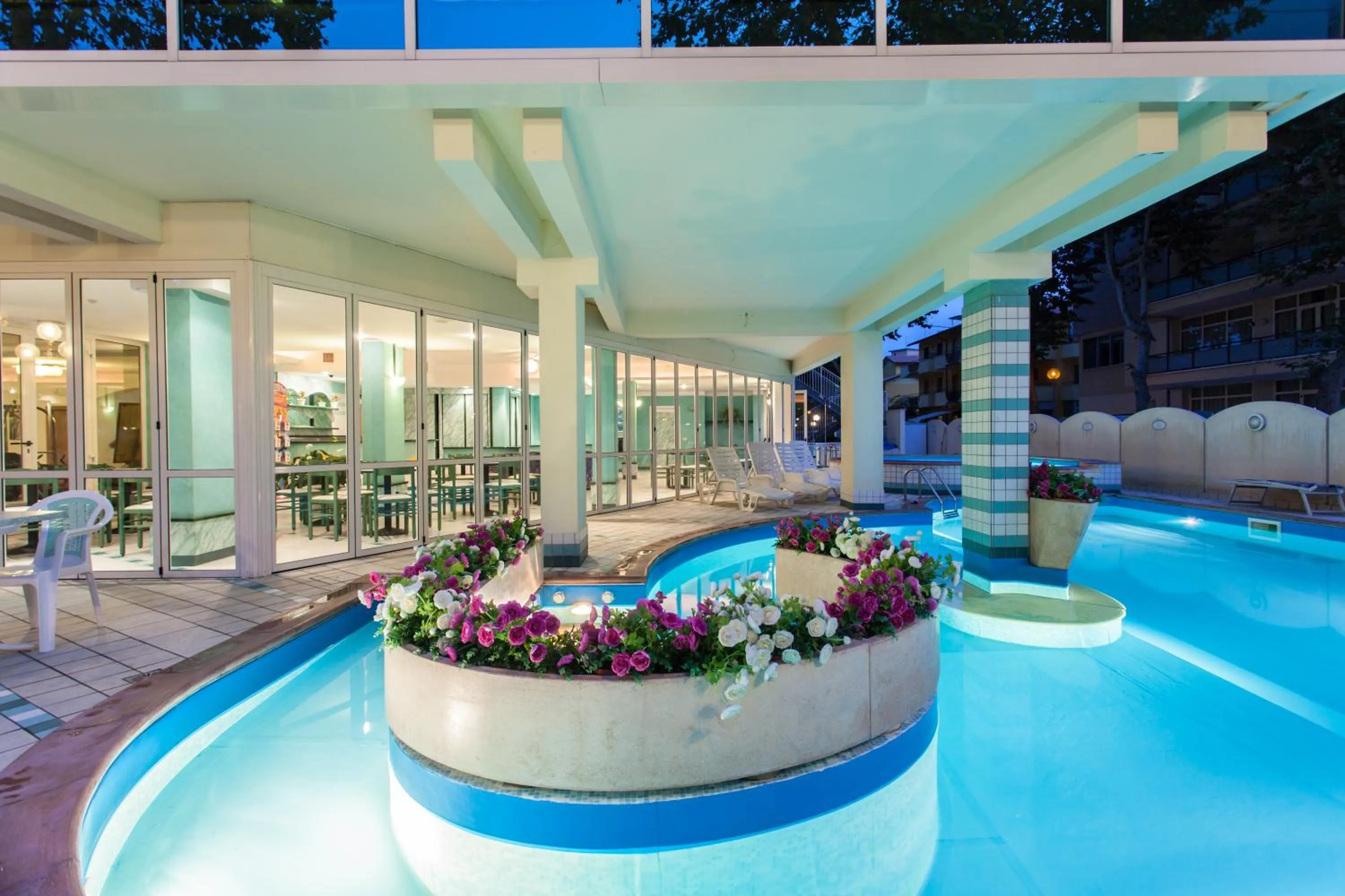 Swimming pool in Michelangelo Cesenatico