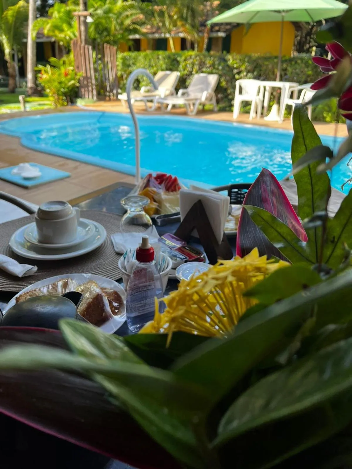 Swimming pool in Pousada Canto De Imbassai