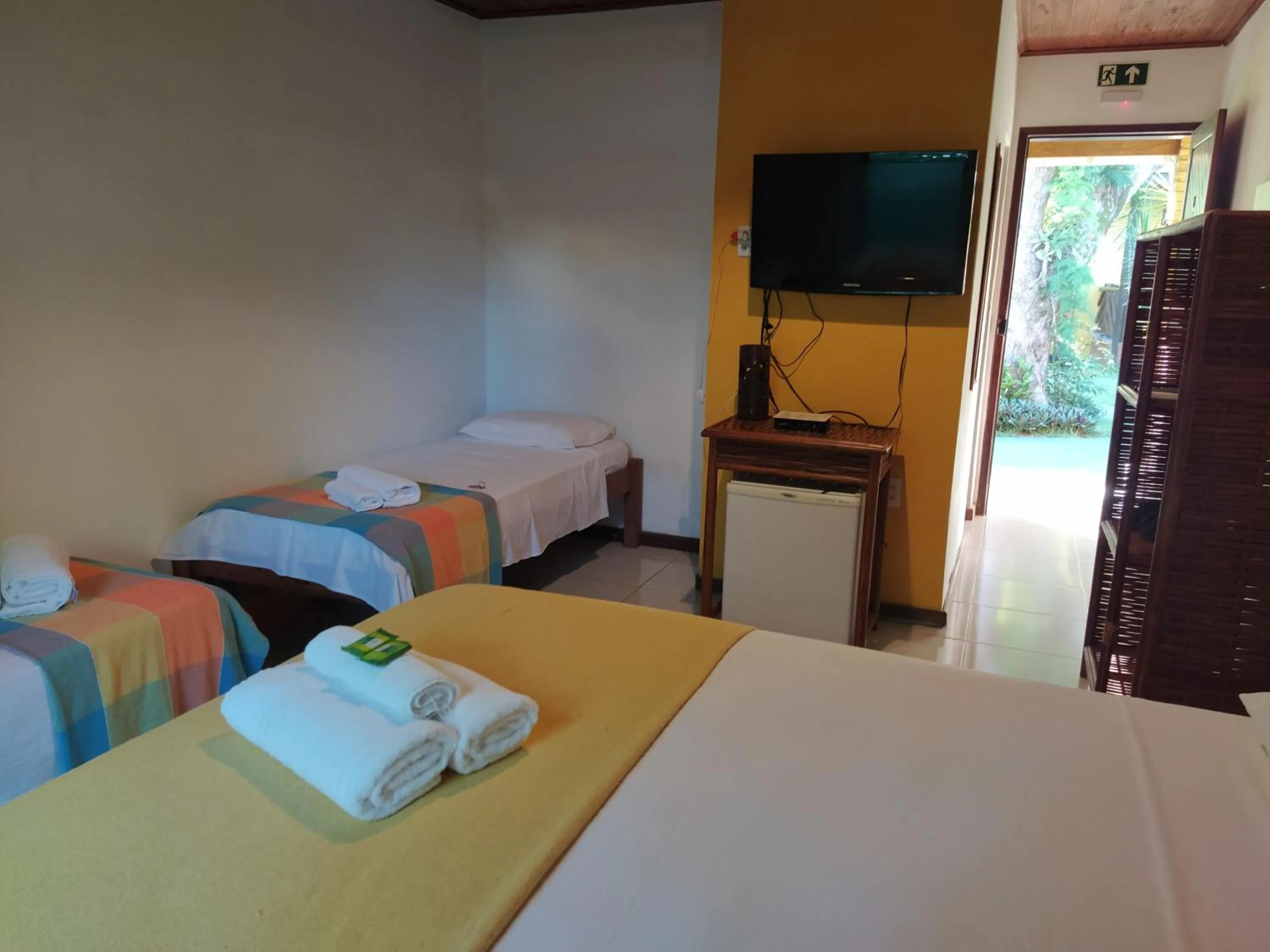 Bed in Pousada Canto De Imbassai