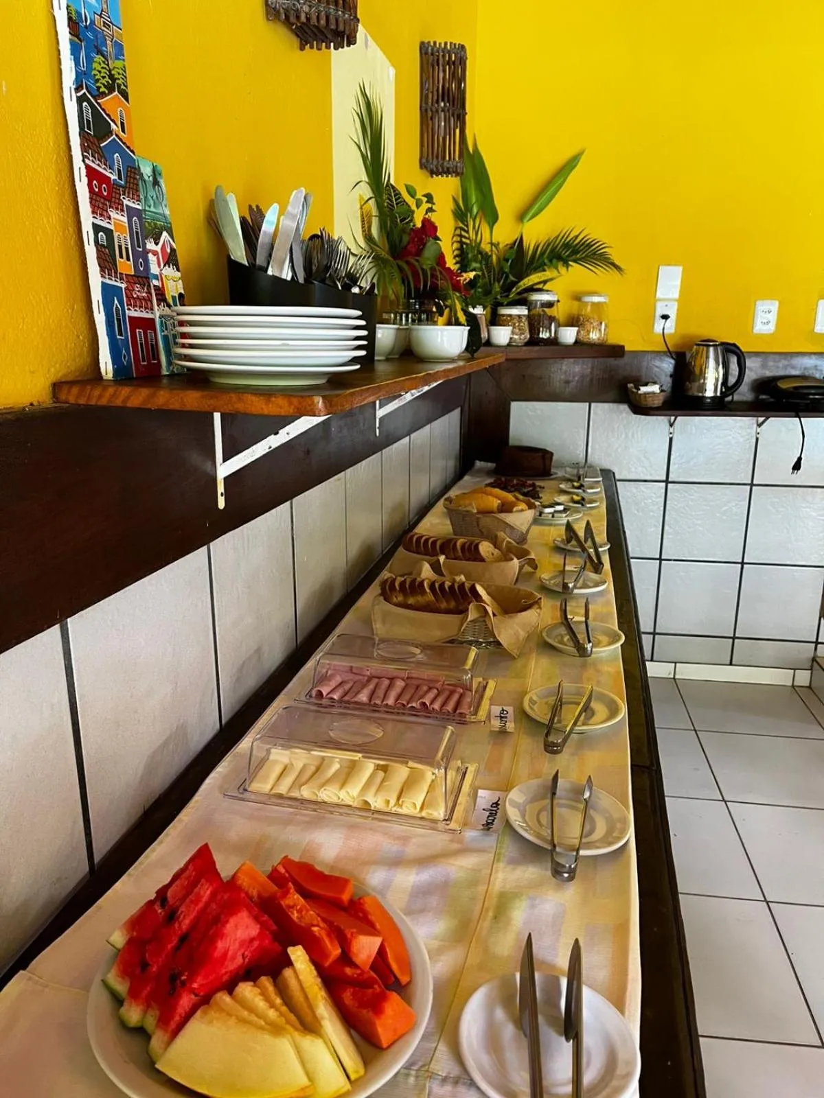 Breakfast in Pousada Canto De Imbassai