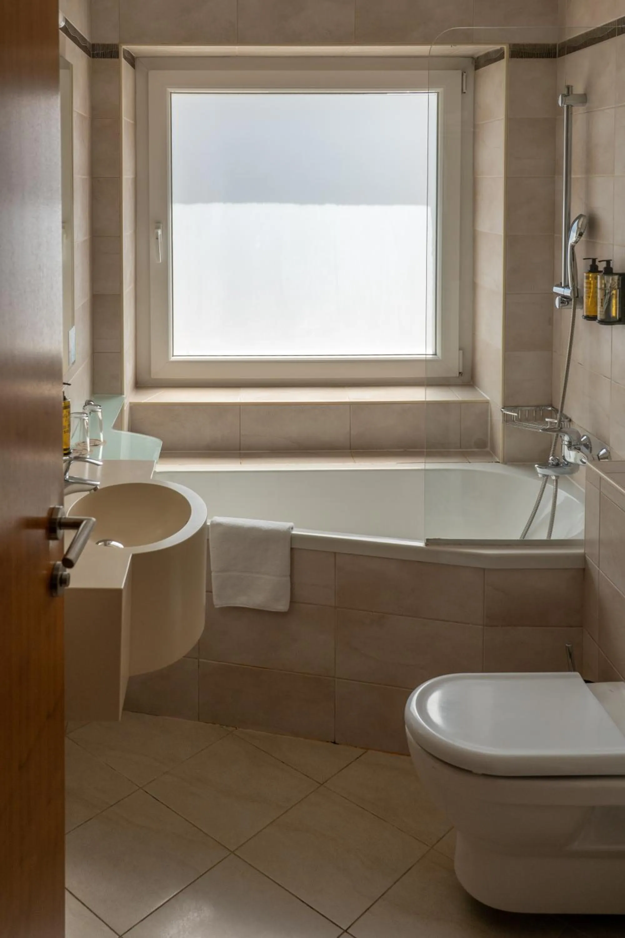 Bathroom in Hotel Piramida