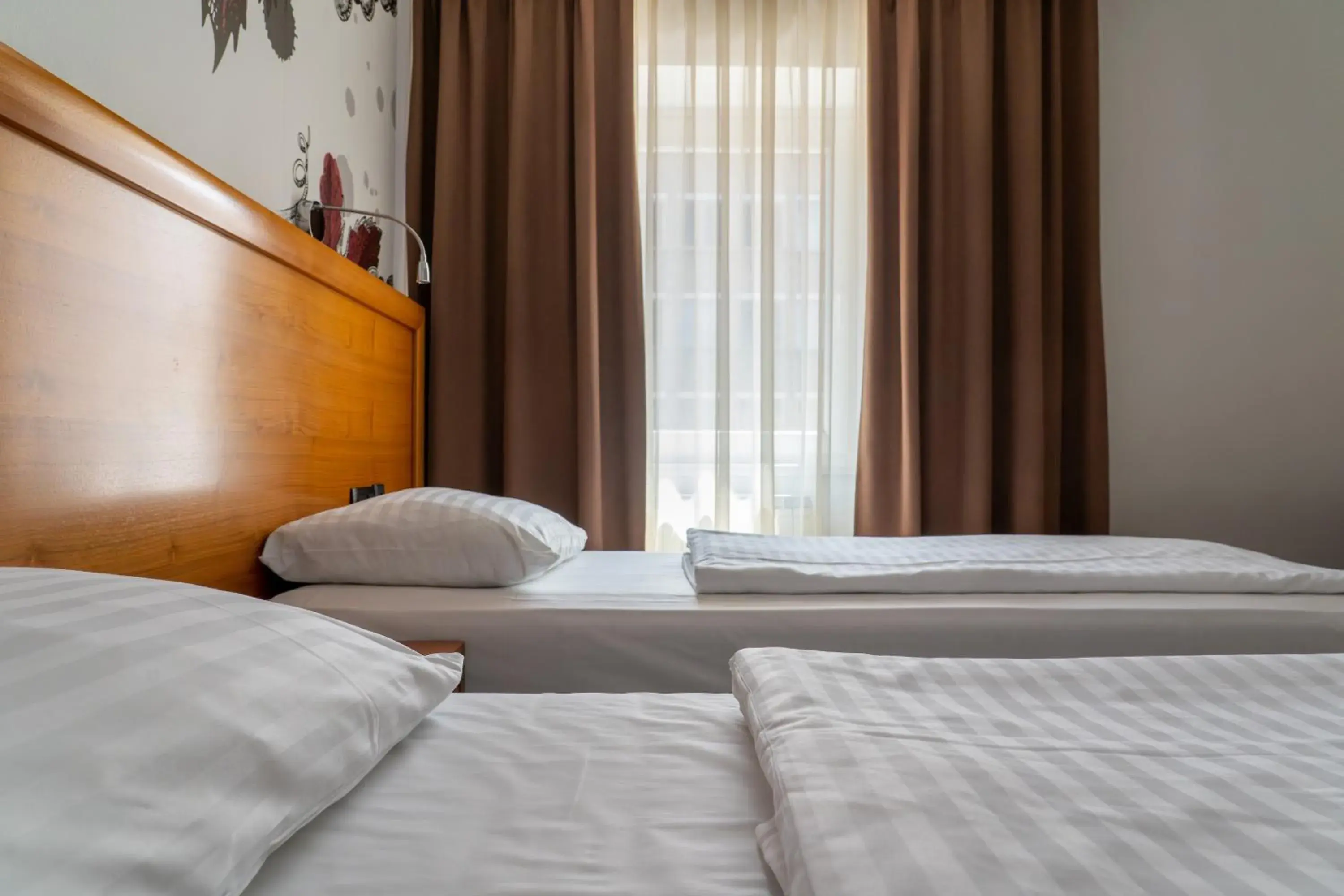 Bed in Hotel Piramida Bed in Hotel Piramida