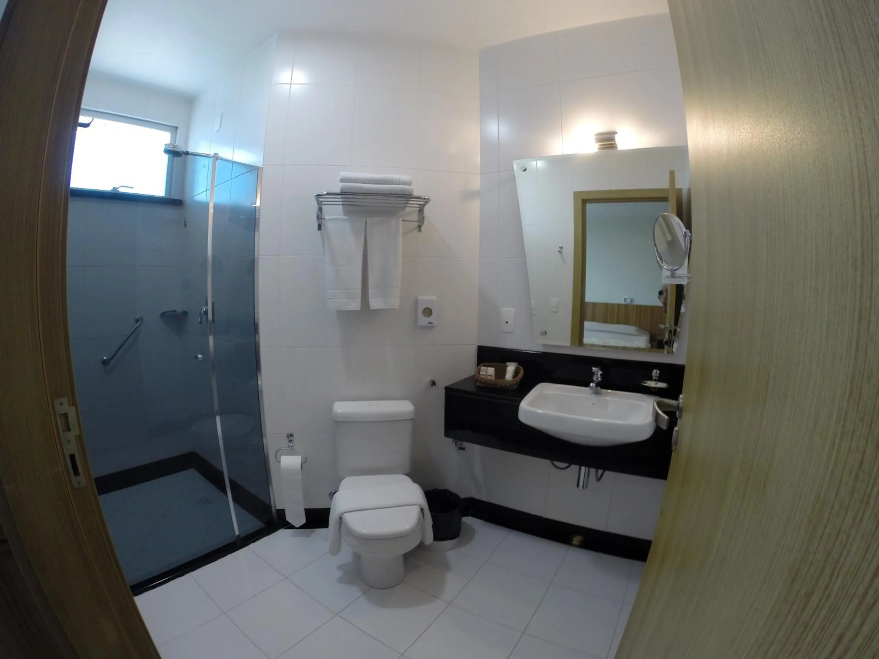 Shower in Boa Vista Eco Hotel