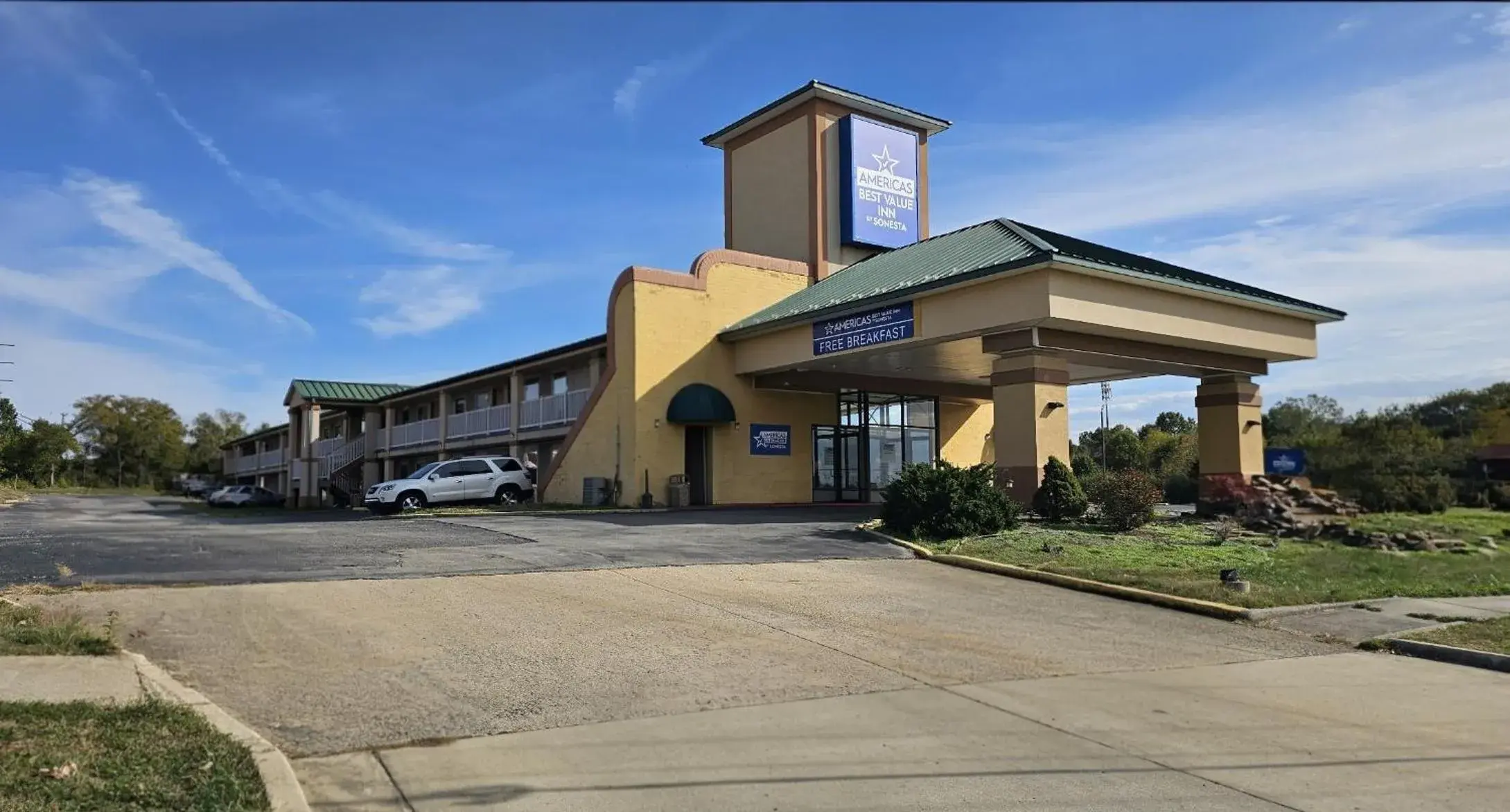 Property building in Americas Best Value Inn Mount Vernon Property building in Americas Best Value Inn Mount Vernon