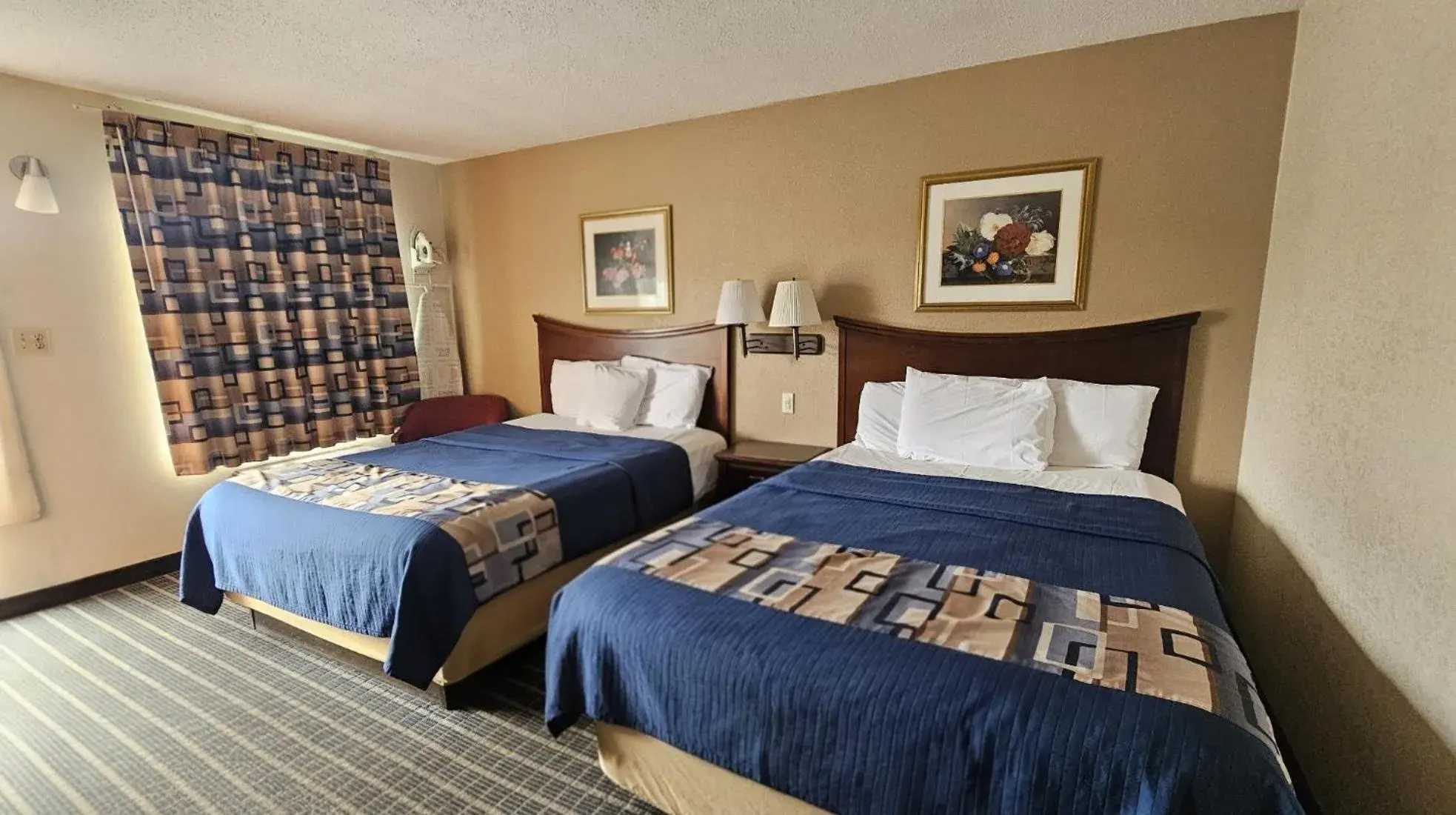 Bed in Americas Best Value Inn Mount Vernon Bed in Americas Best Value Inn Mount Vernon