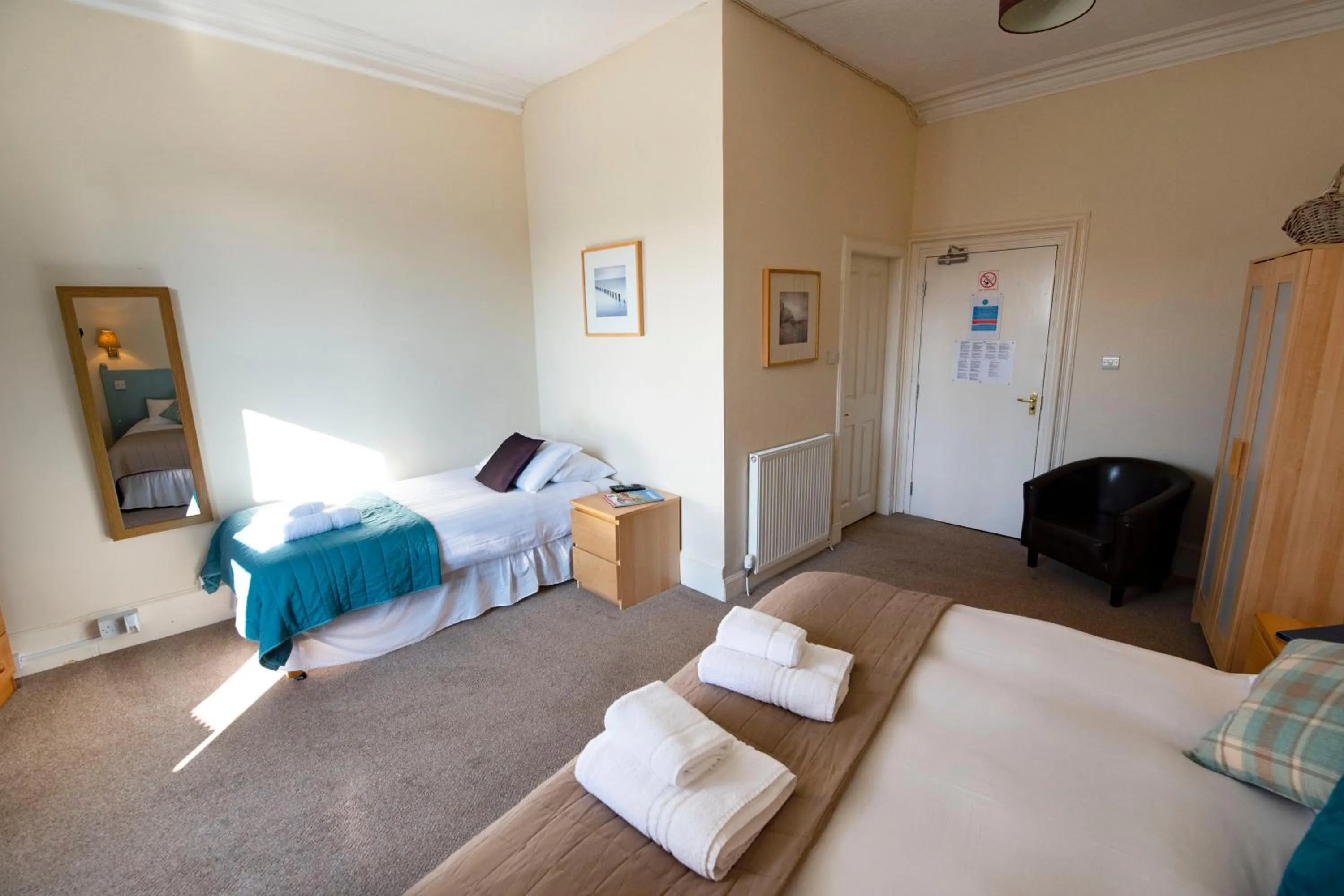 Bed in The Kirkmichael Hotel