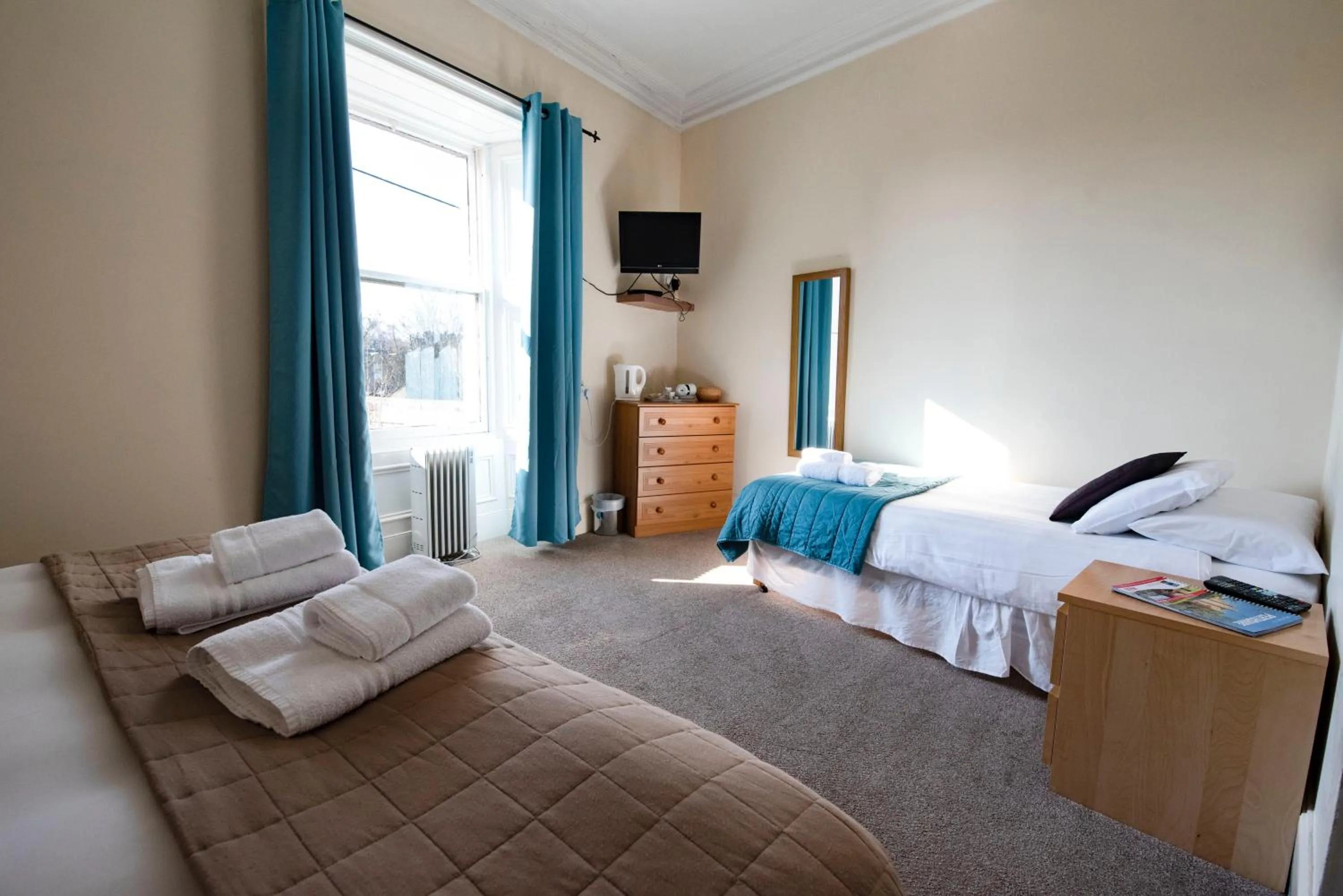 Bed in The Kirkmichael Hotel