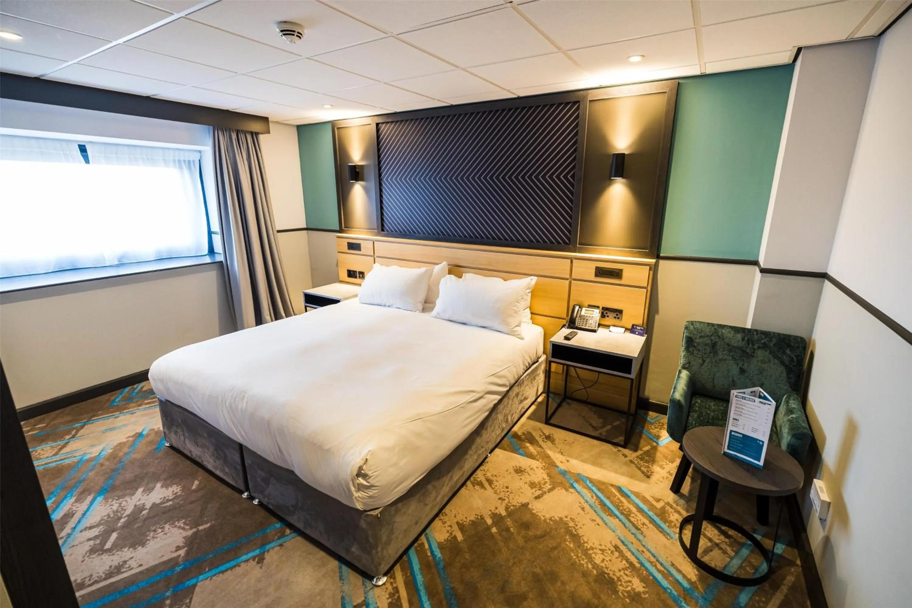 Bed in DoubleTree by Hilton Coventry Building Society Arena