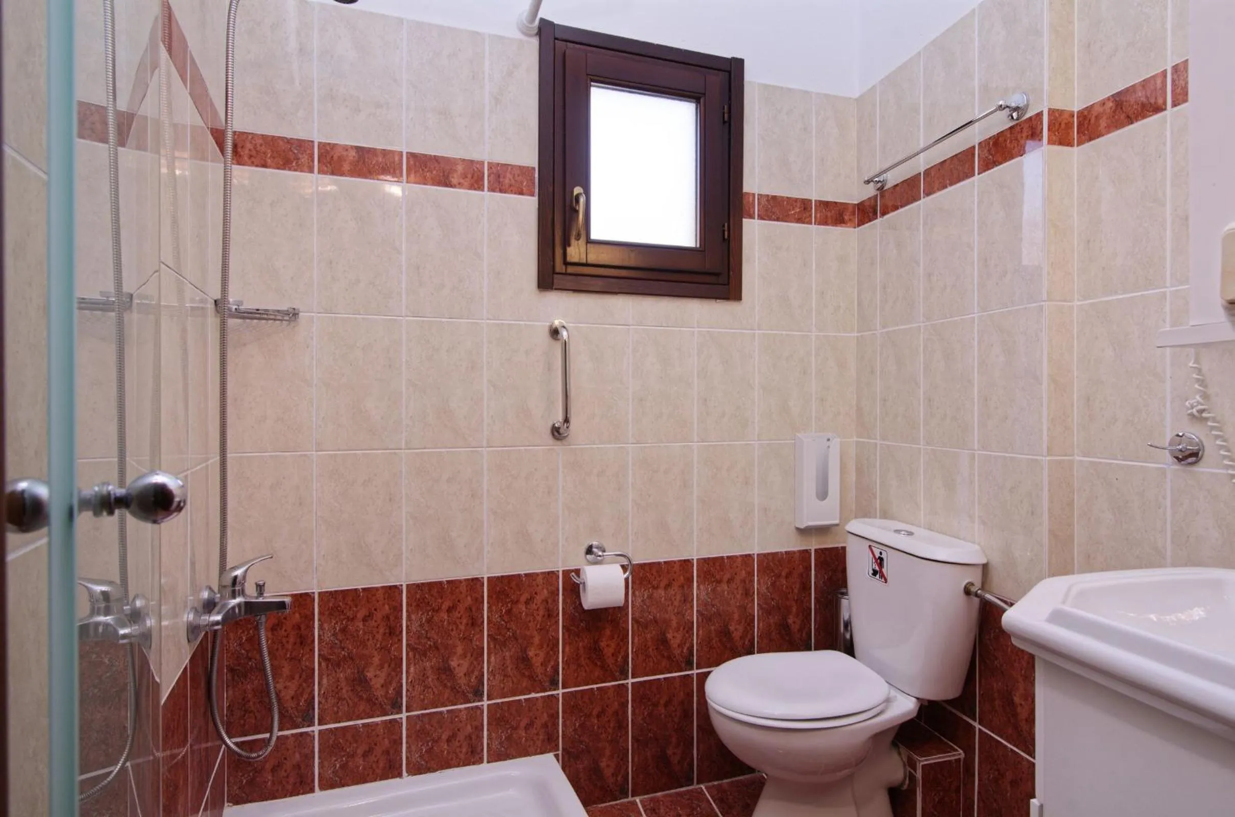 Shower in Enalion Hotel