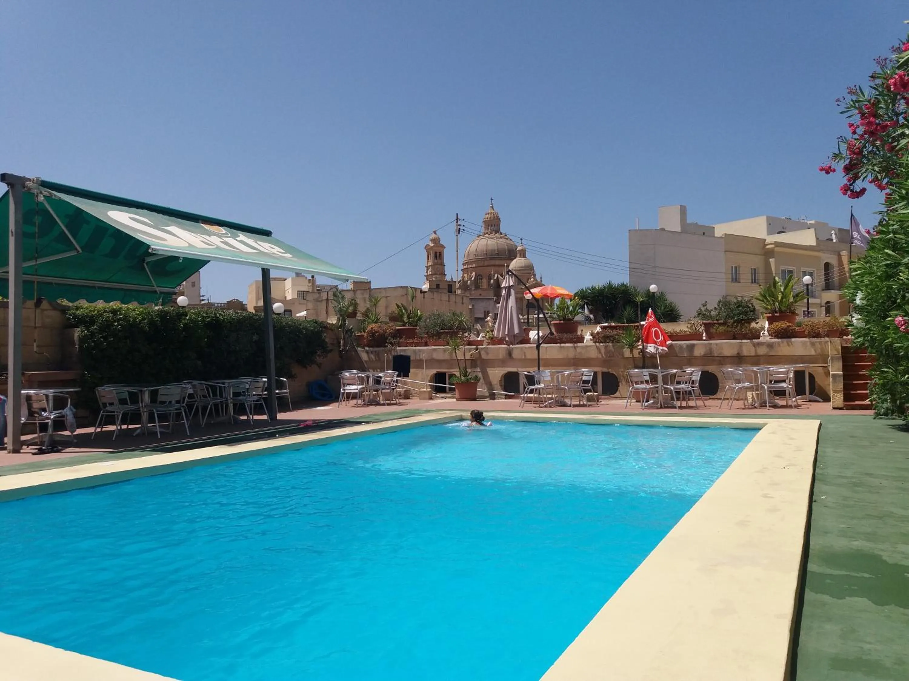 Swimming pool in Mariblu Hotel