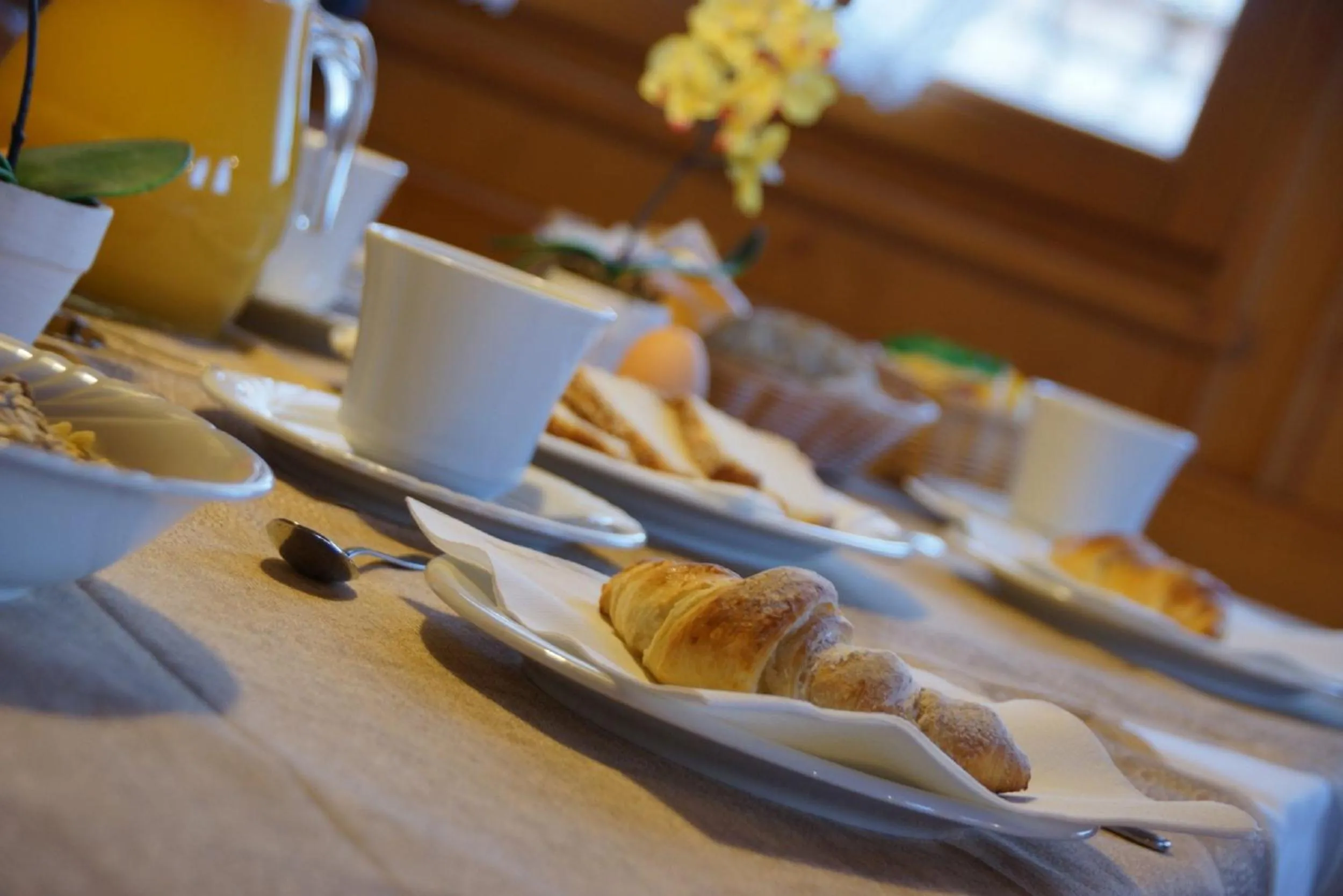 Buffet breakfast in Residence Baita Antlia