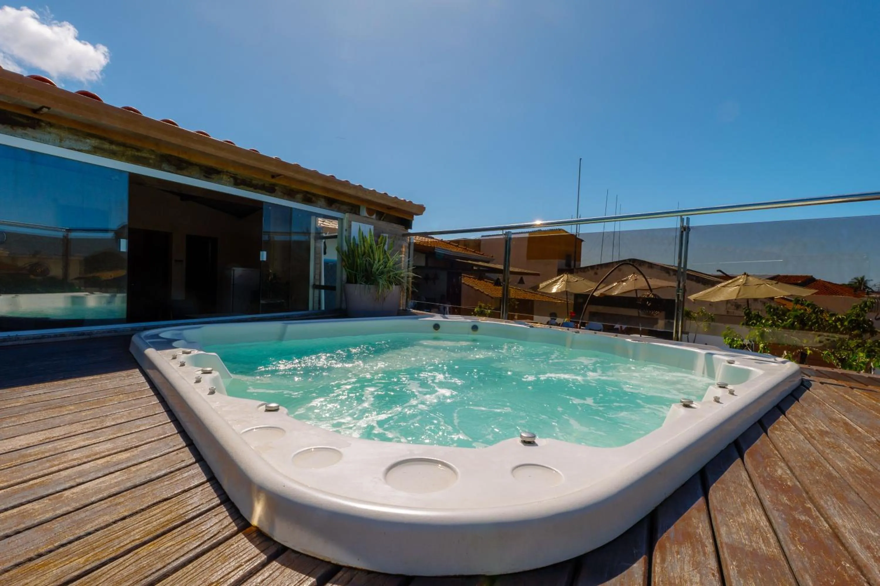 Swimming pool in Rede Andrade Terra Brasil