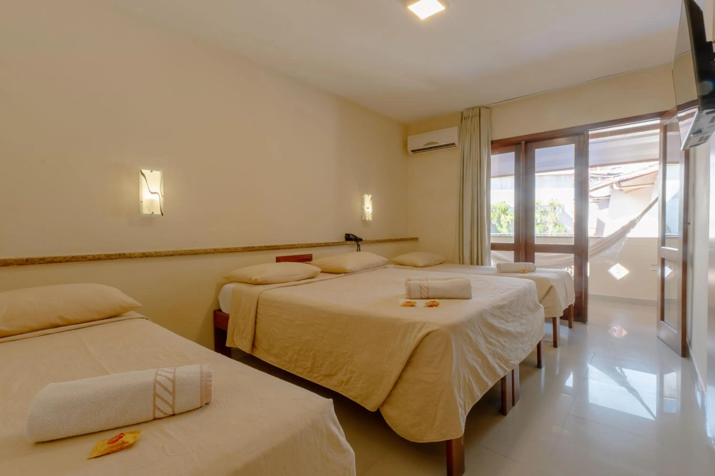 Bedroom, Bed in Rede Andrade Terra Brasil