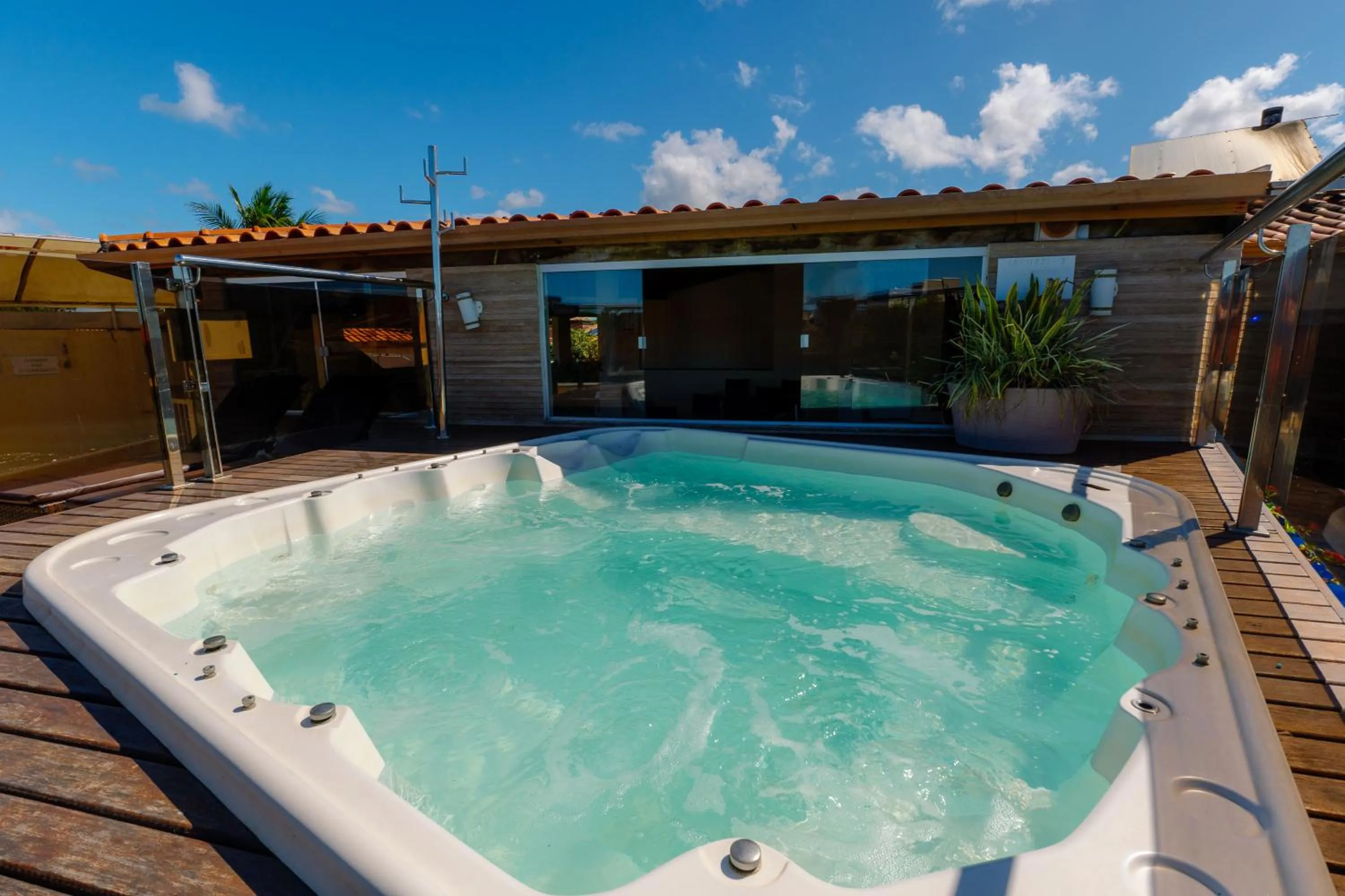 Swimming pool in Rede Andrade Terra Brasil