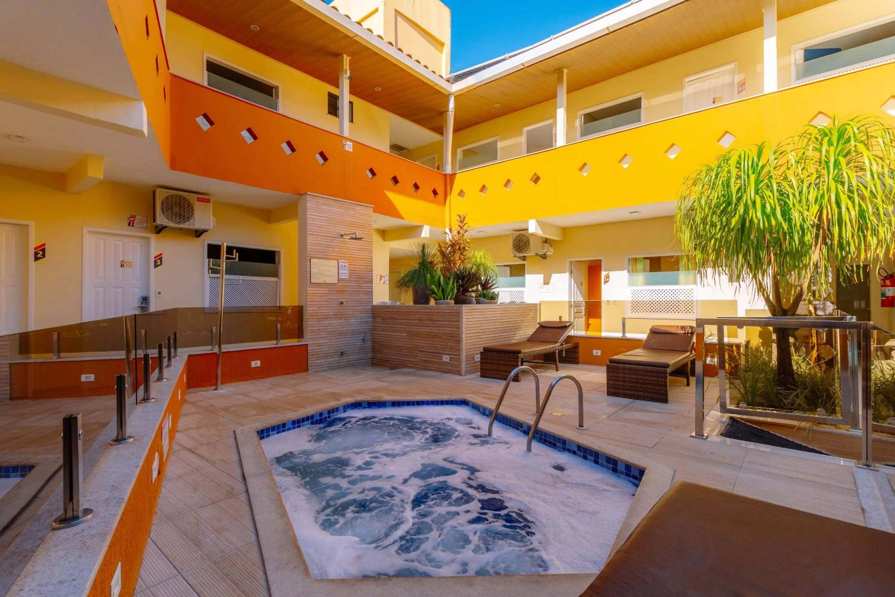 Swimming pool in Rede Andrade Terra Brasil