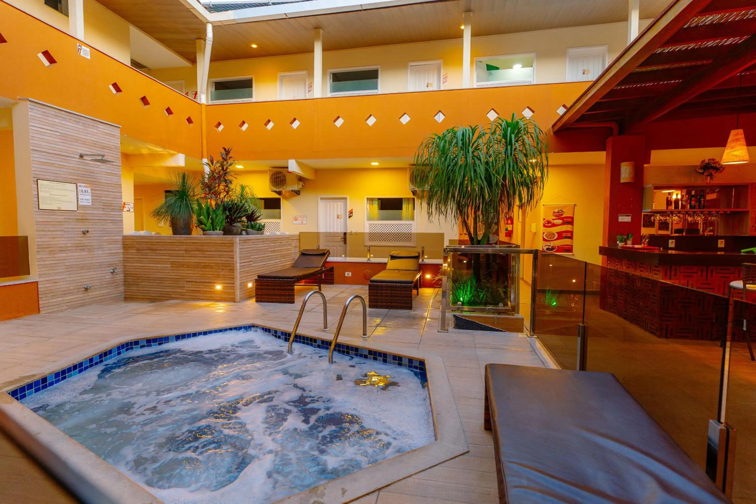 Swimming pool in Rede Andrade Terra Brasil