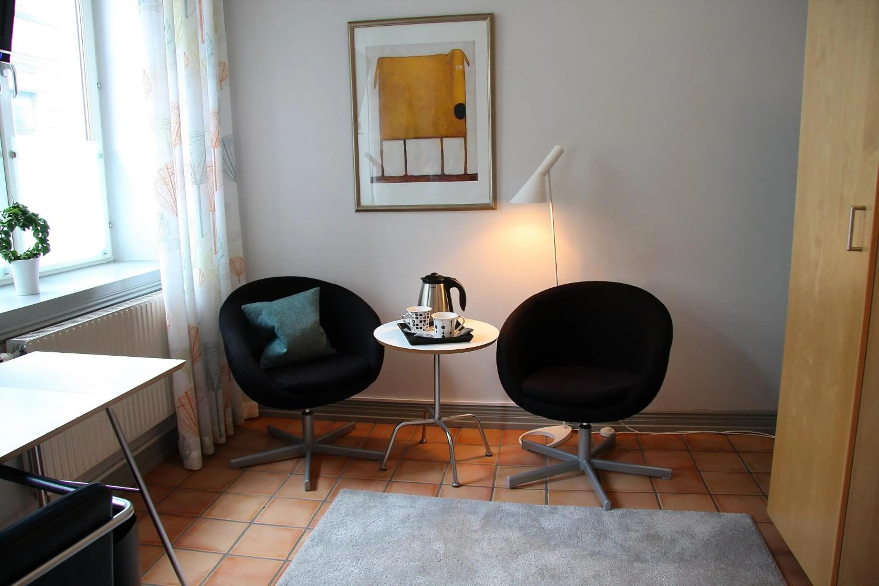 Coffee/tea facilities in Hotell Oskar