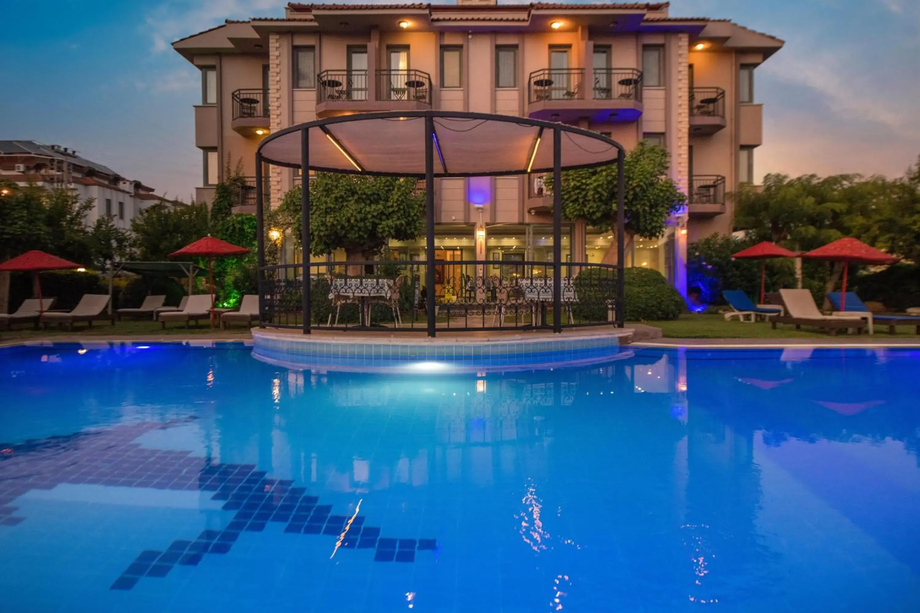 Swimming pool in Golden Moon Hotel Swimming pool in Golden Moon Hotel