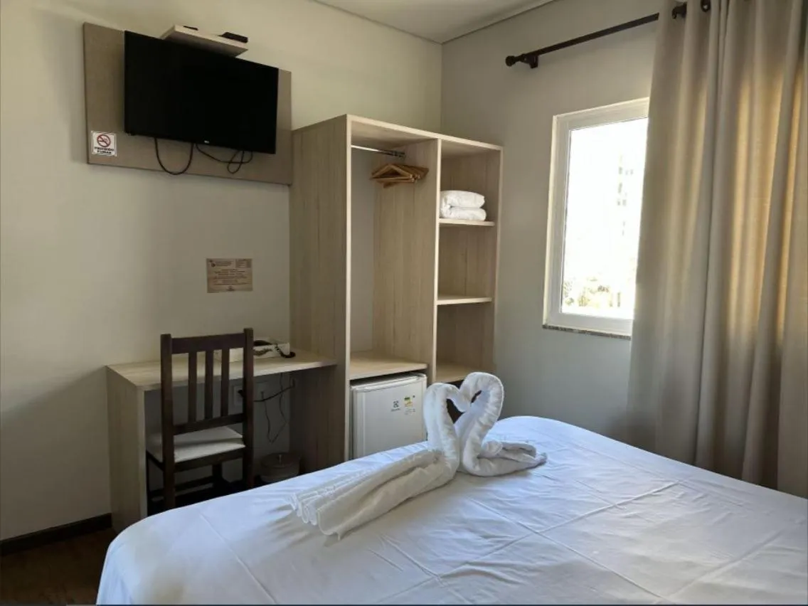 Bed in Pousada Casarão Schmidt