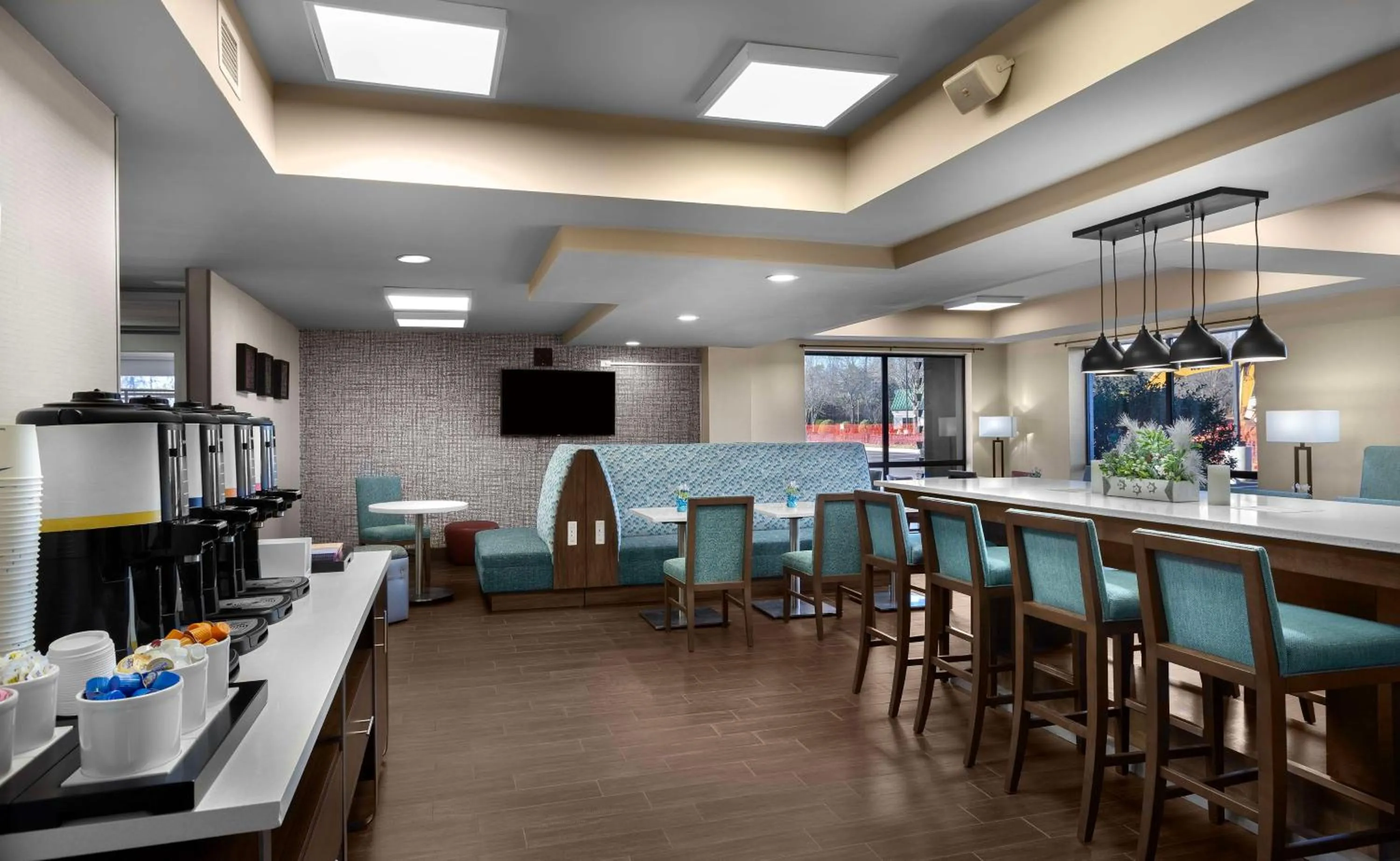 Lobby or reception in Hampton Inn Greenville/Travelers Rest