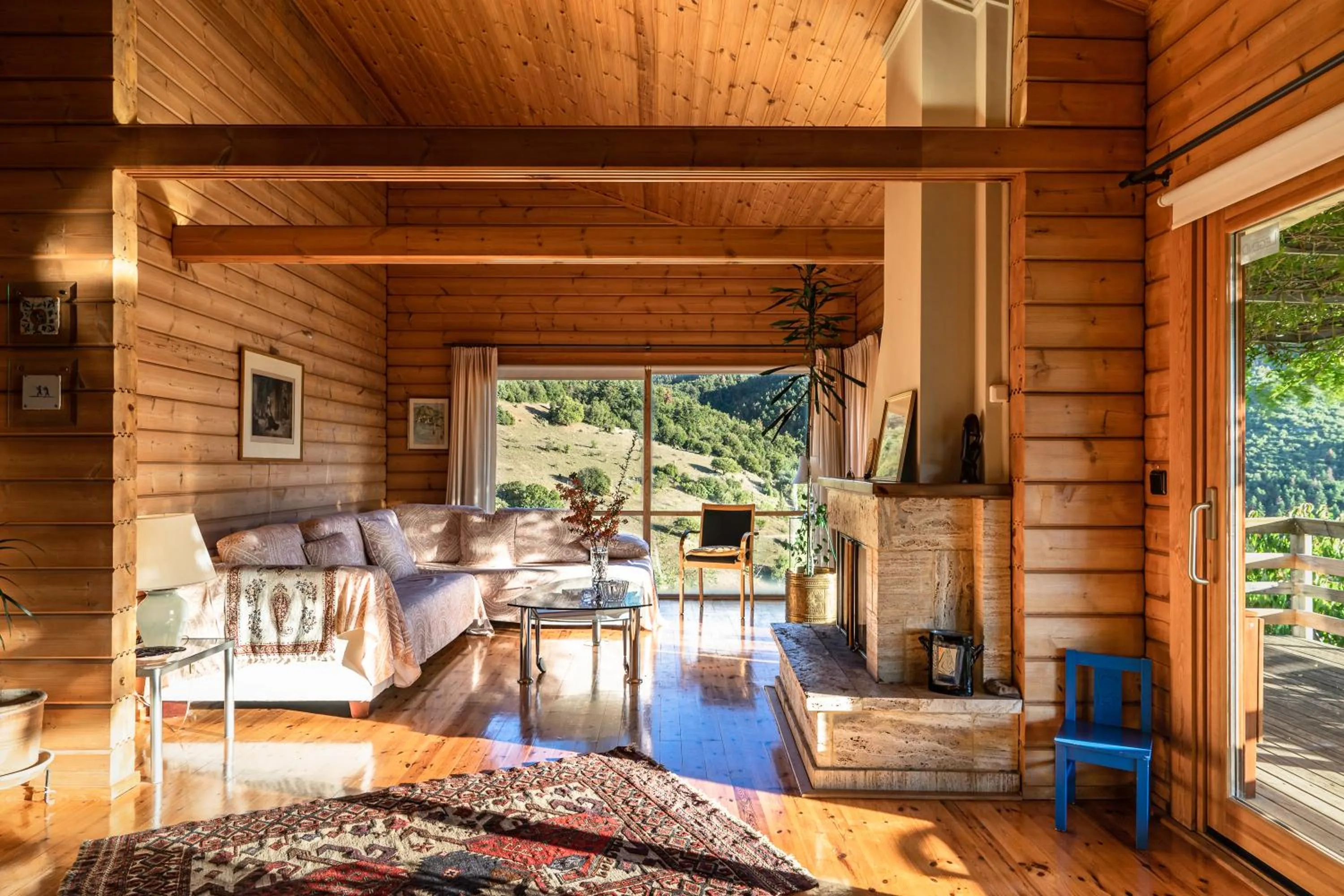 Luxury Chalet Villa on Mountain Top in Kalavryta with amazing view