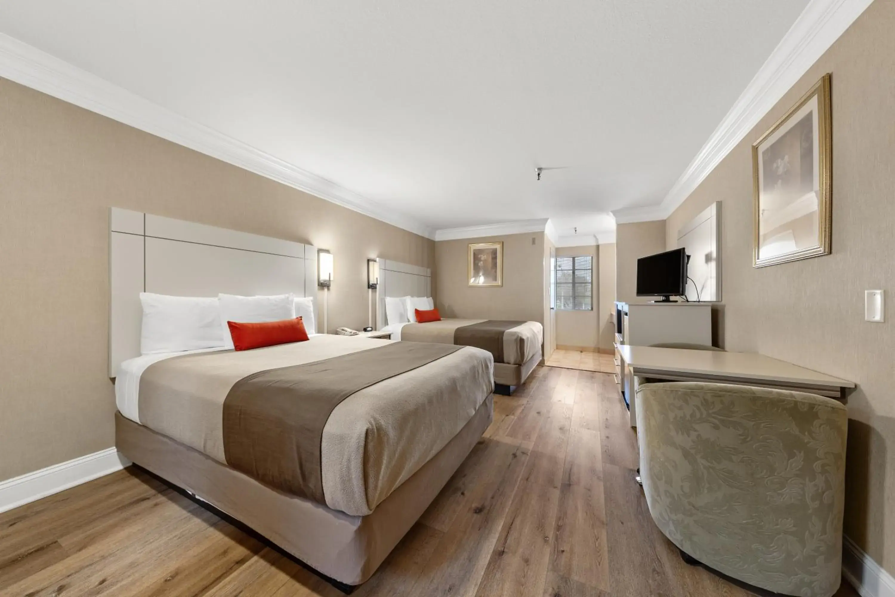 Bed in Americas Best Value Inn San Clemente Beach Bed in Americas Best Value Inn San Clemente Beach