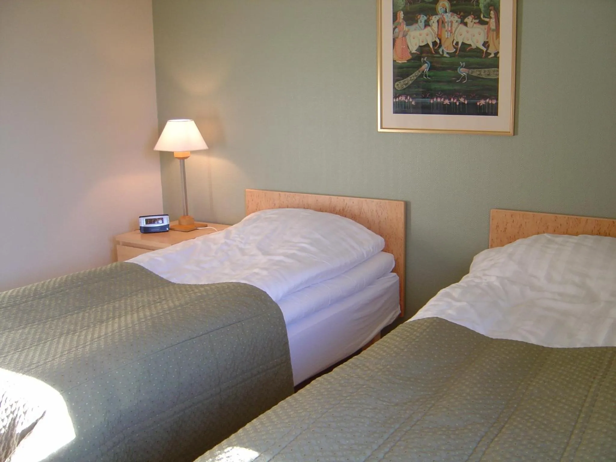 Bed in Nordiska Folkhögskolan Bed and Breakfast