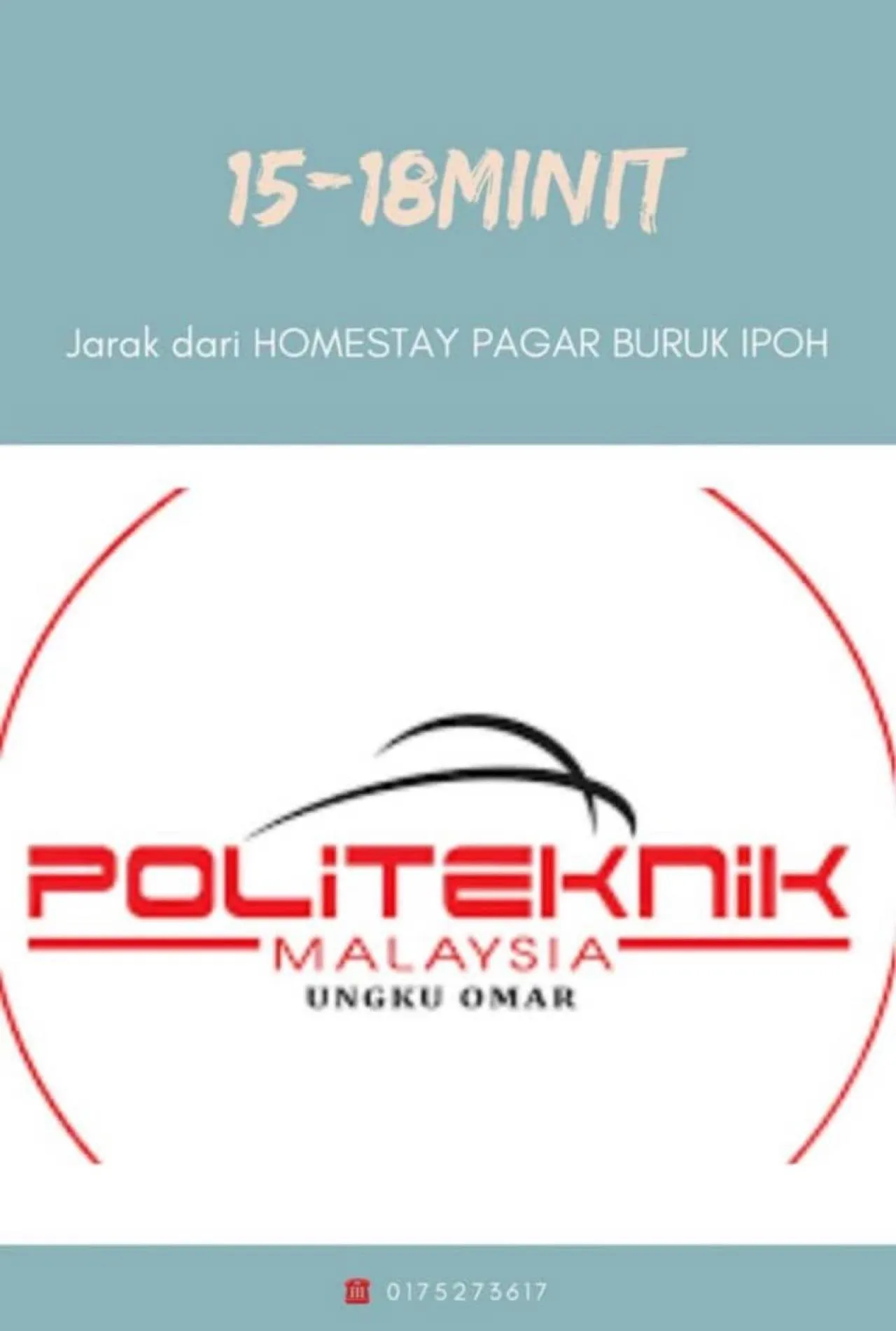 Area and facilities in Homestay Pagar Buruk Ipoh