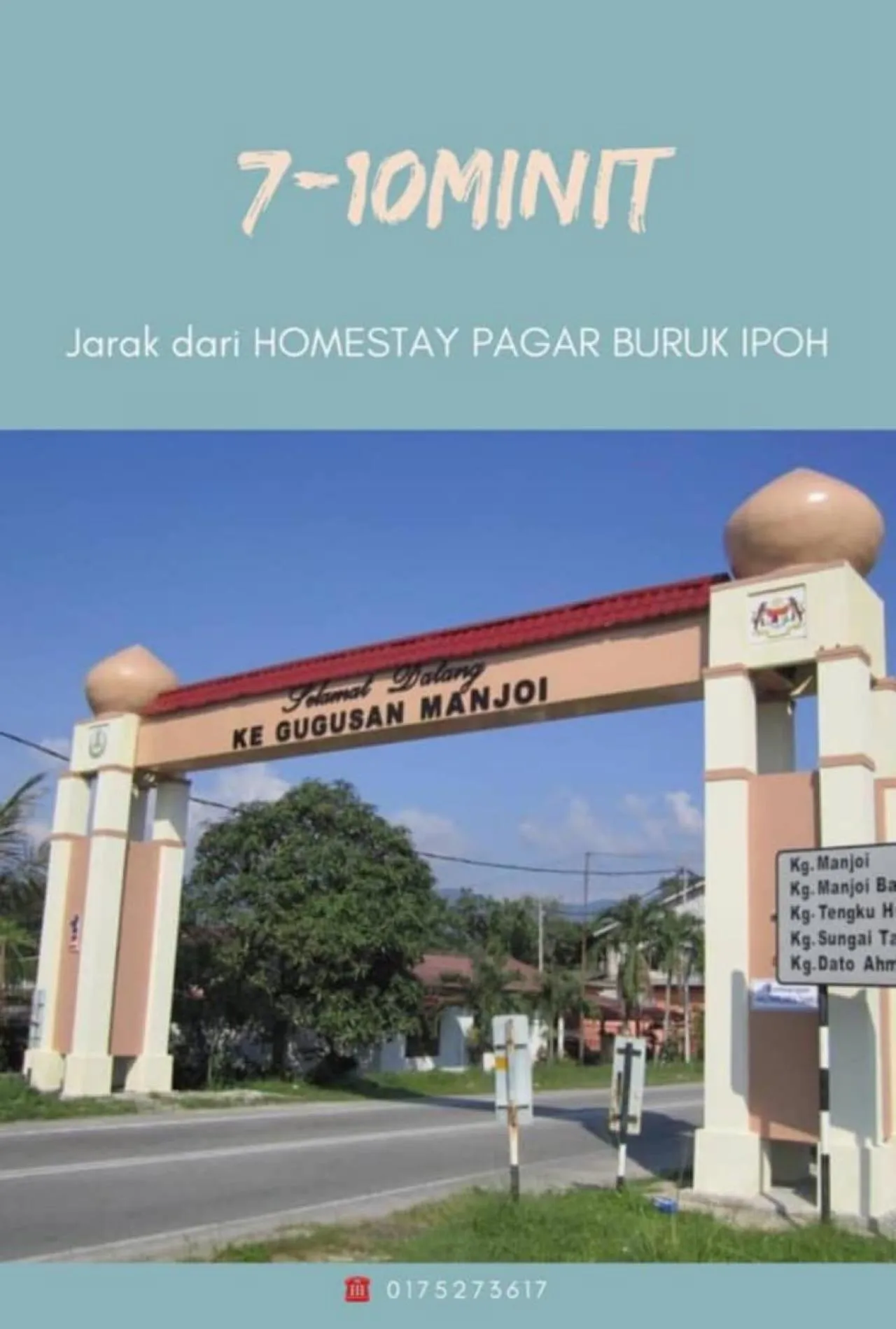 Neighbourhood in Homestay Pagar Buruk Ipoh