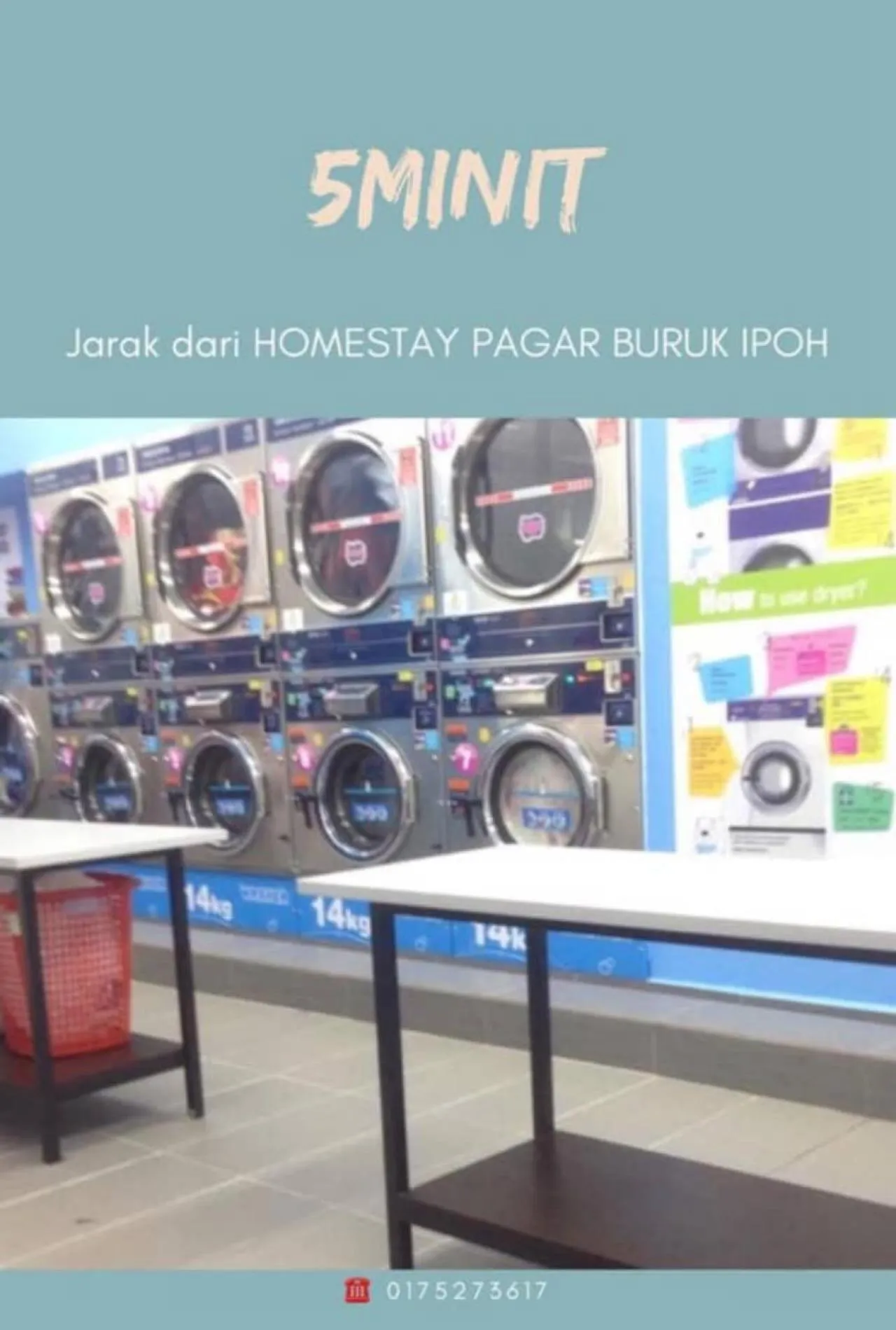 Area and facilities in Homestay Pagar Buruk Ipoh